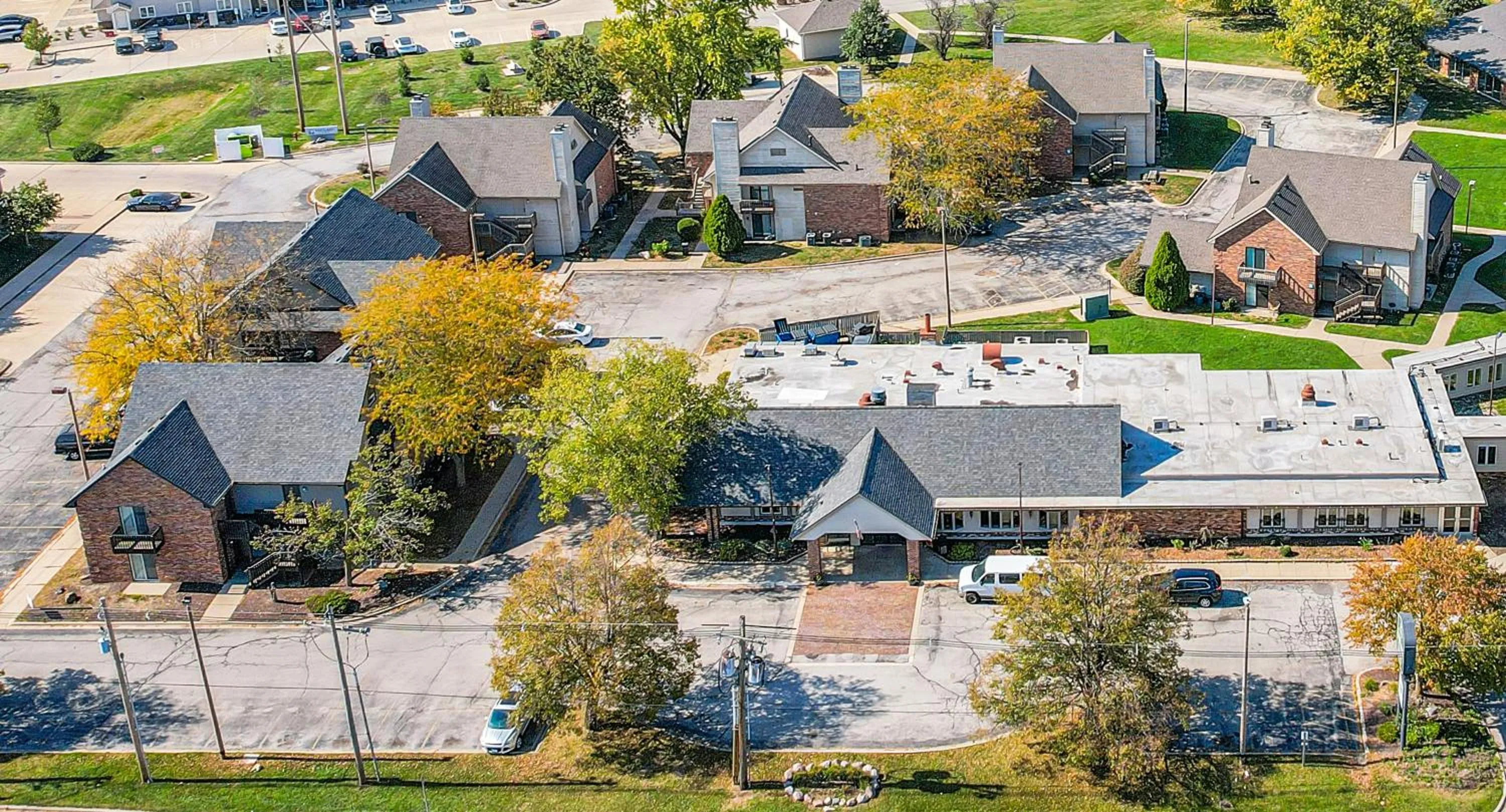 Bird's eye view in Eastlake Suites Hotel & Conference Center By OYO Urbana