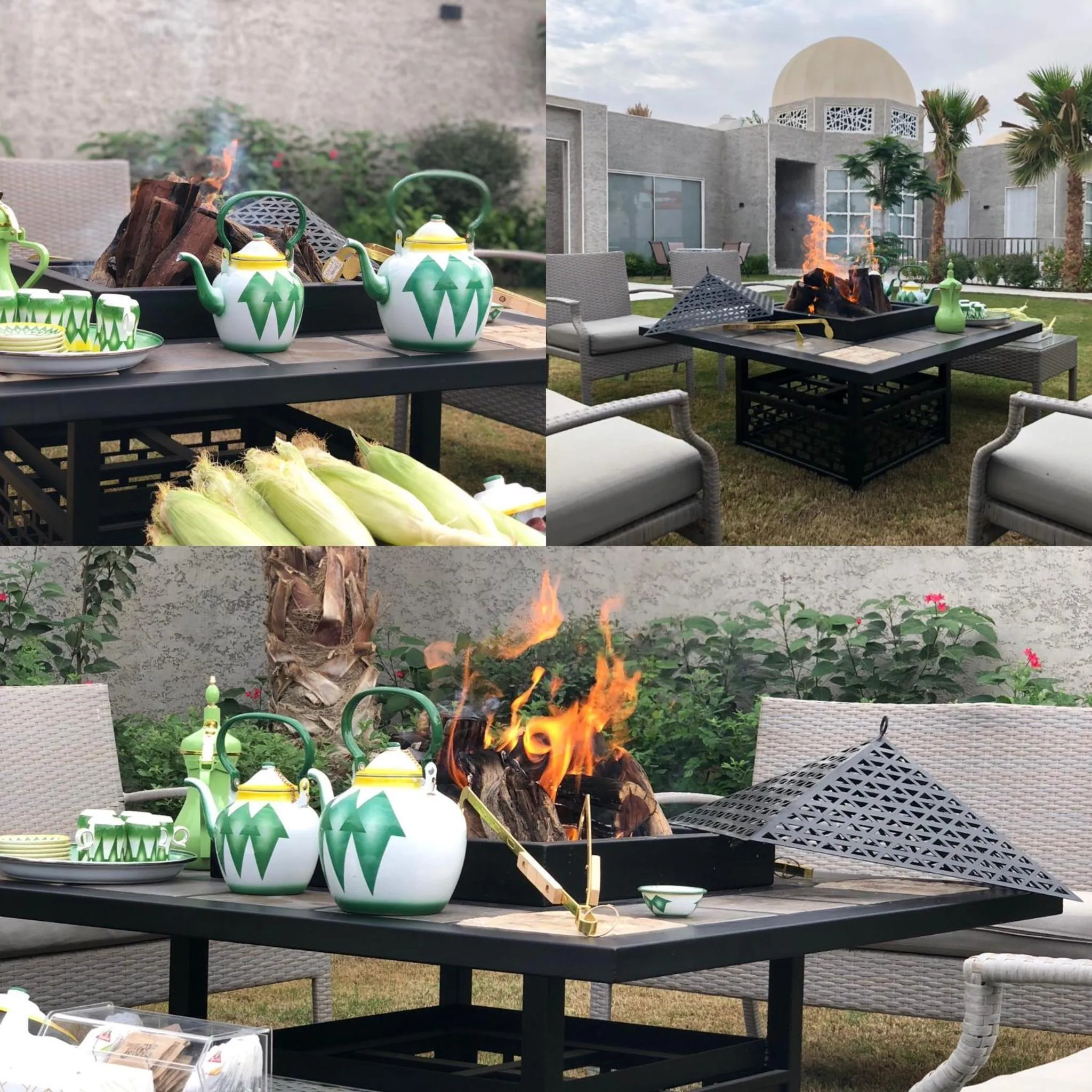 fireplace in Talah Resort