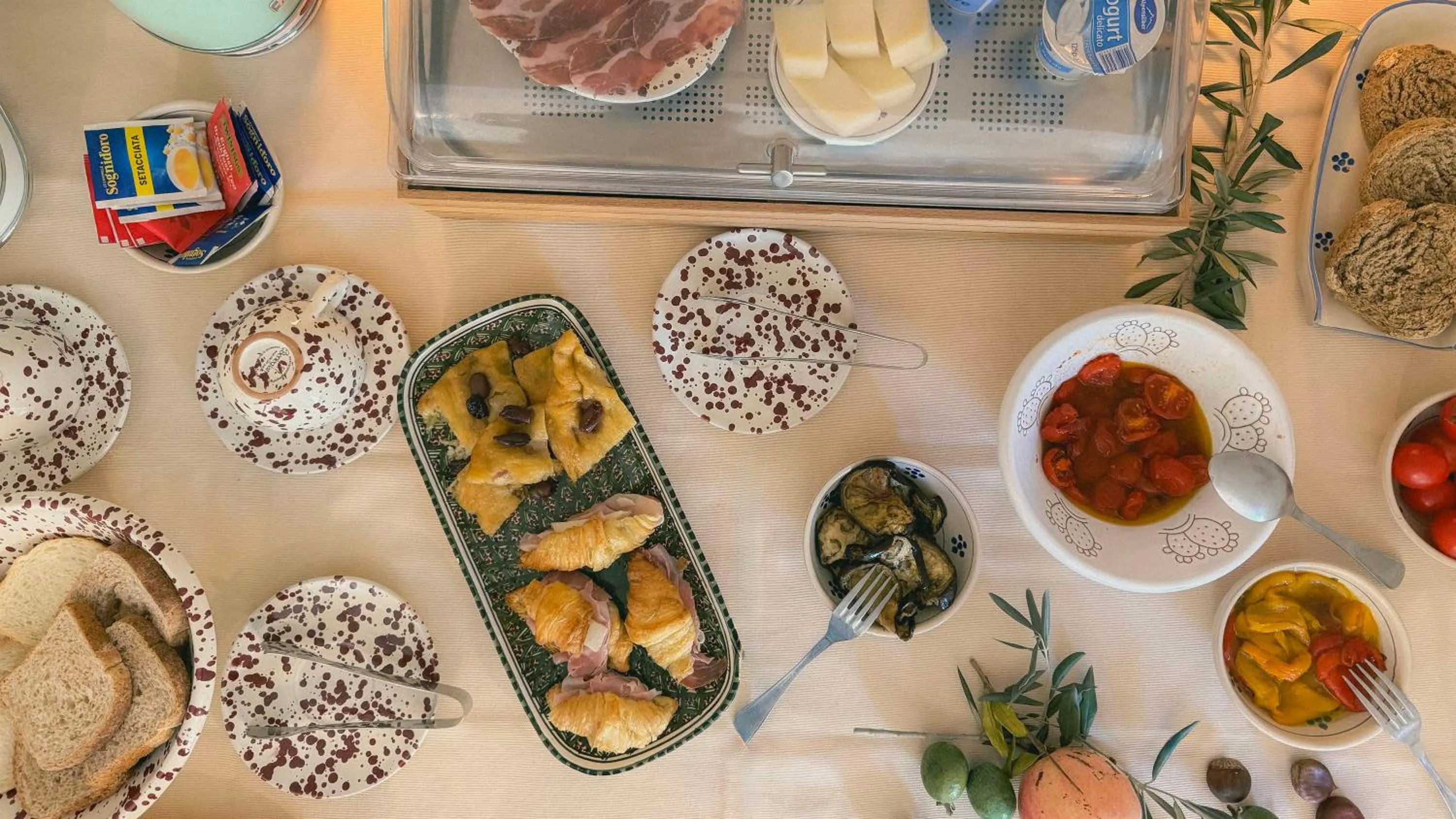 Food and drinks in Tenuta Doxi