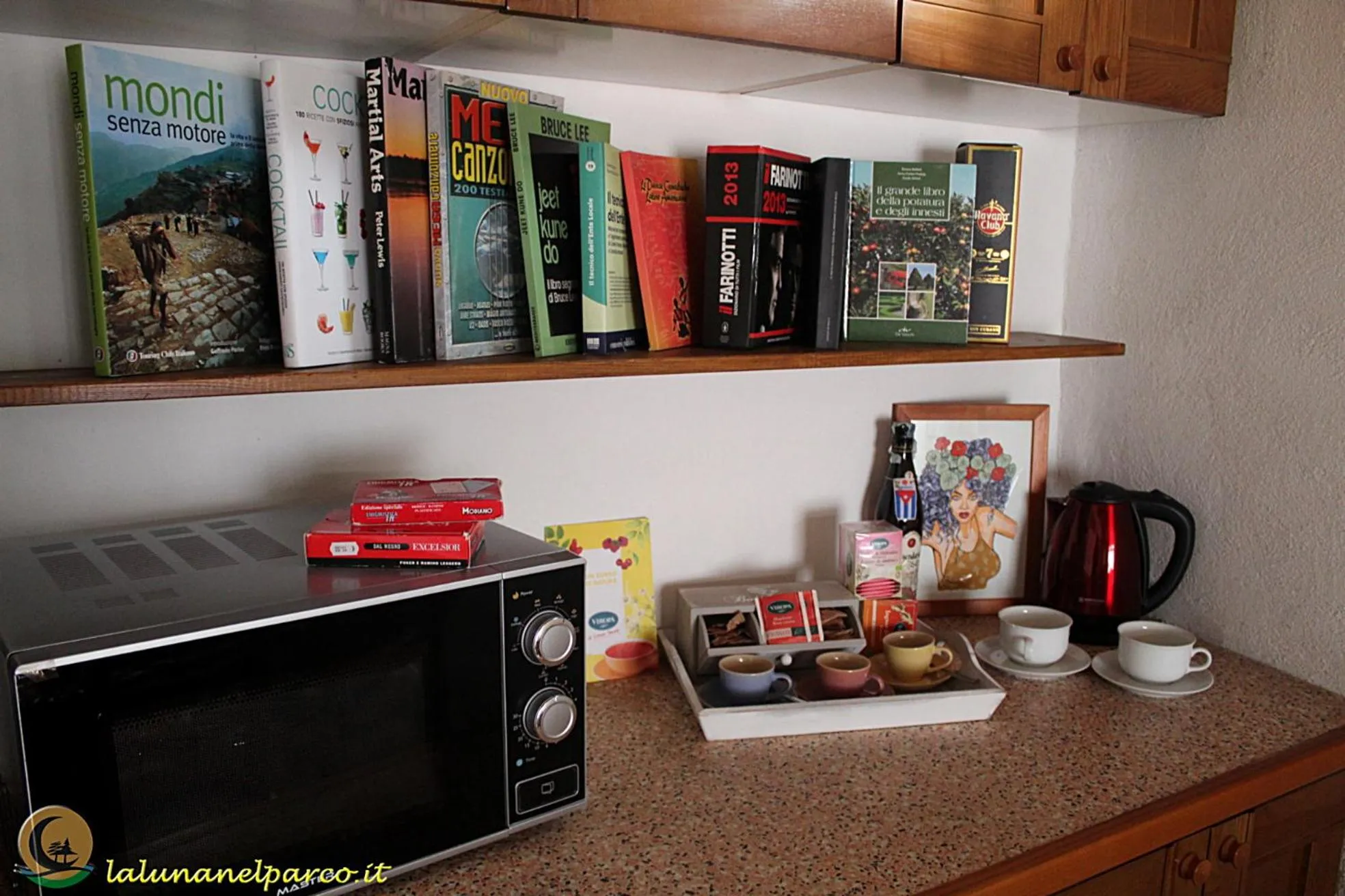 Coffee/tea facilities in La Luna nel Parco