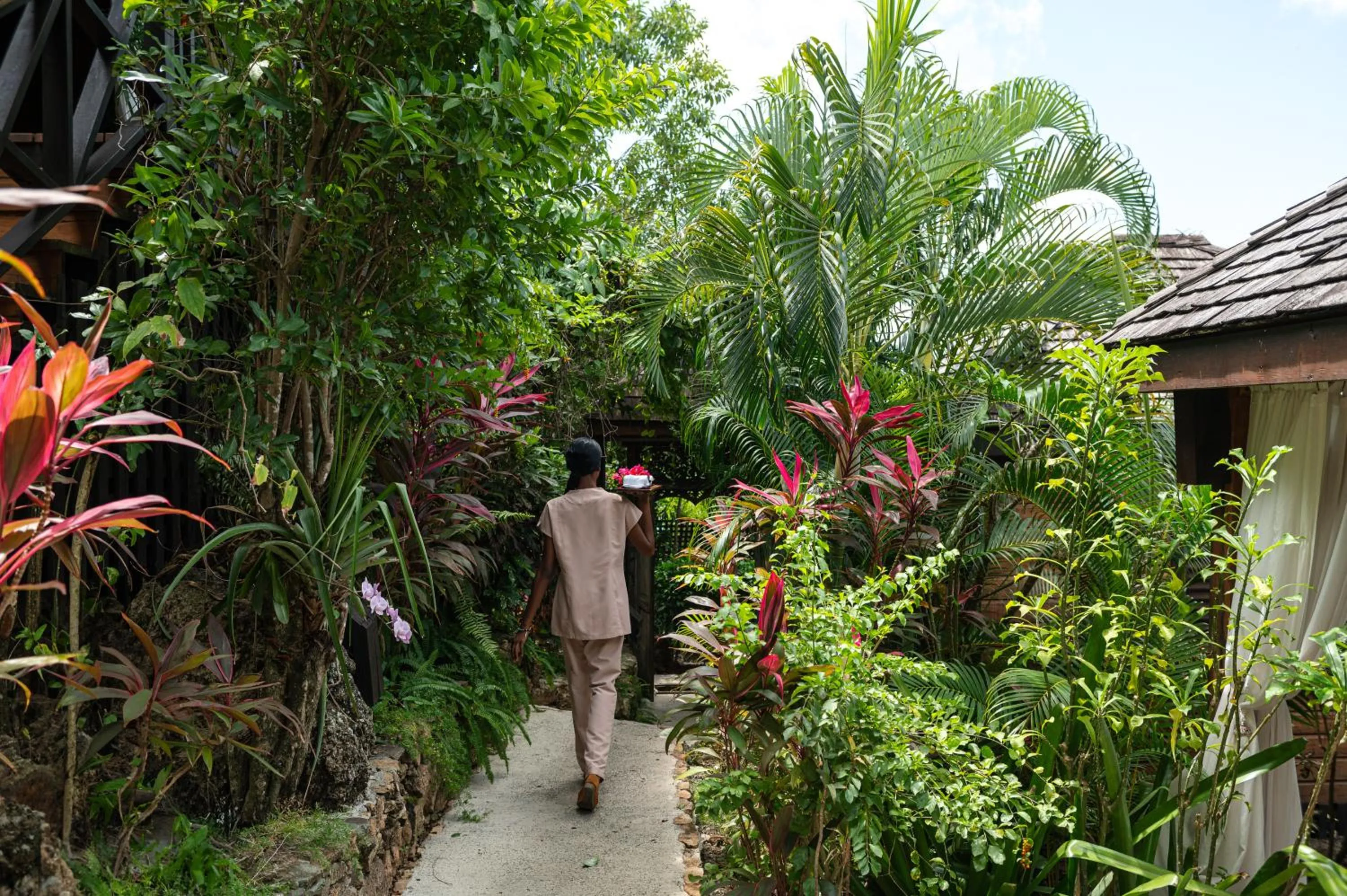 Garden in Hermitage Bay - All Inclusive