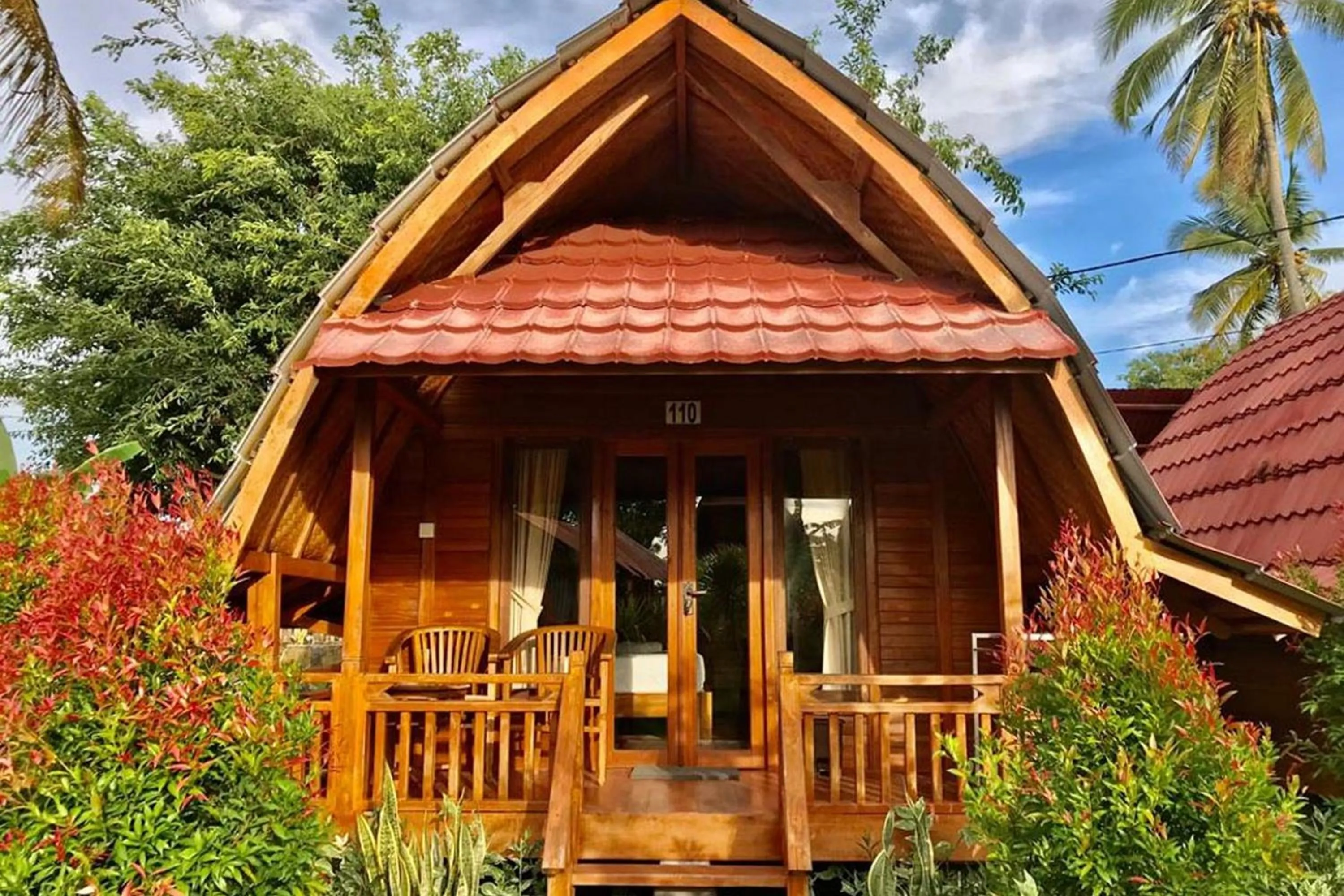 Patio in Kubu Sental Cottage