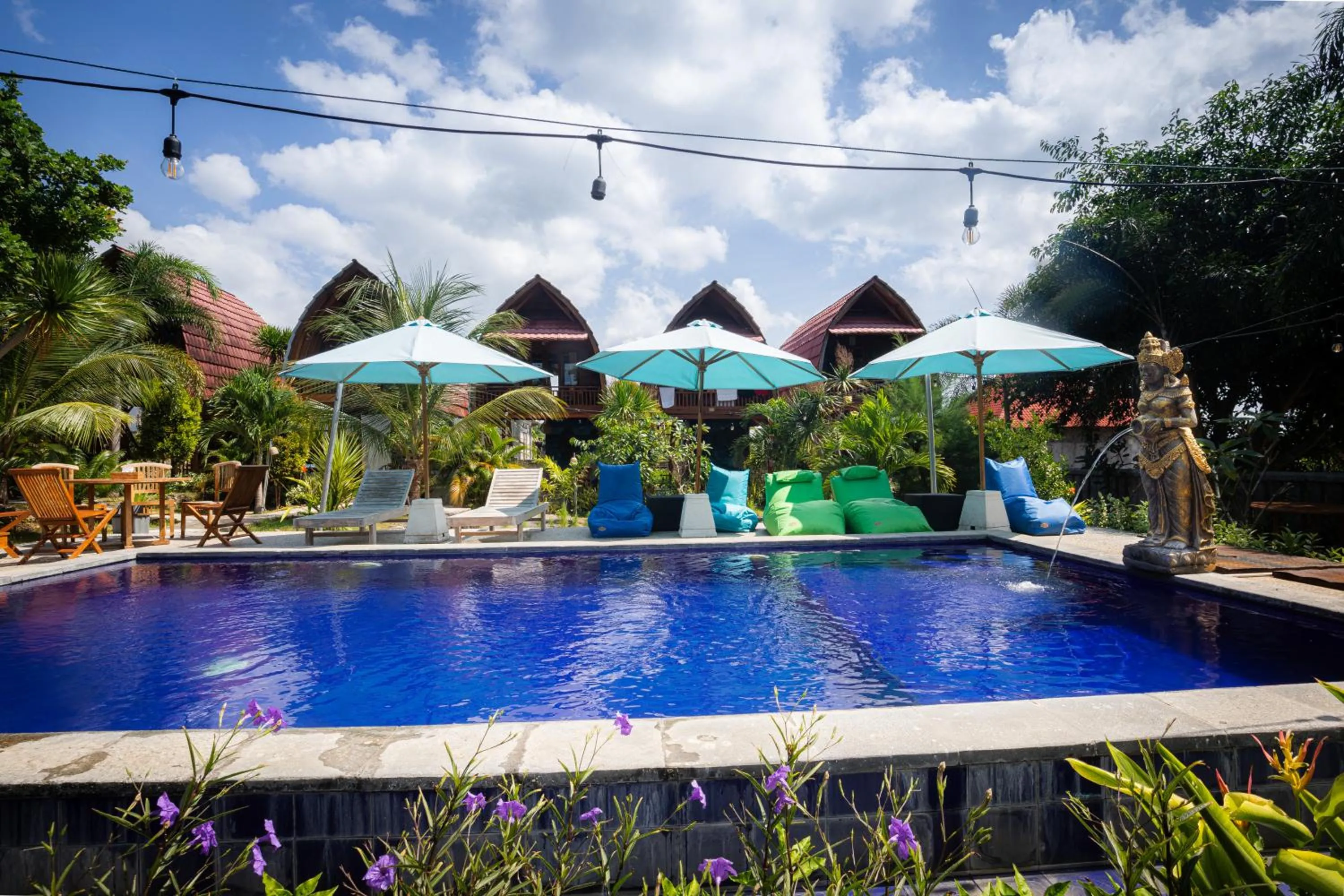 Swimming pool in Kubu Sental Cottage