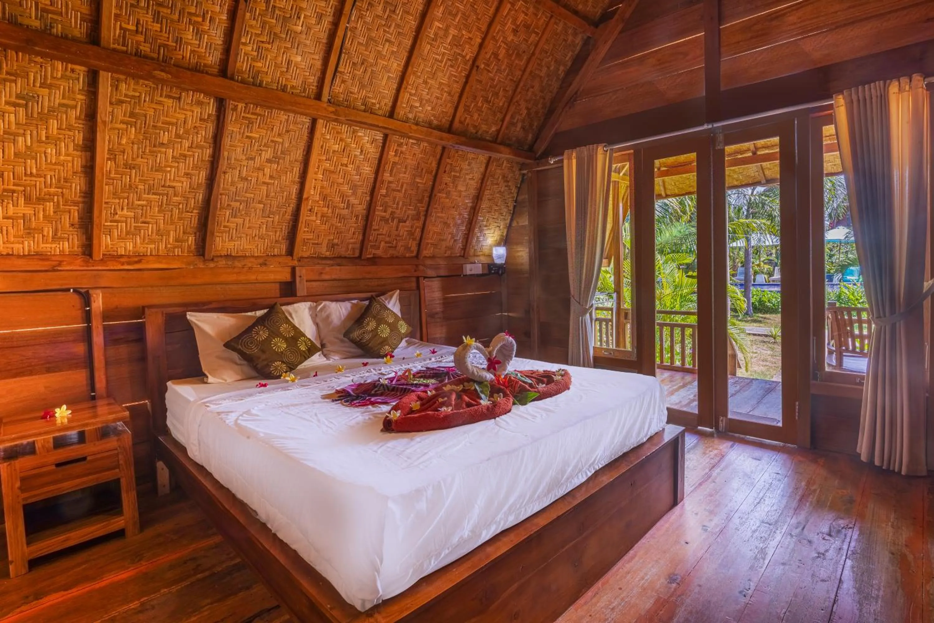 Bedroom, Bed in Kubu Sental Cottage