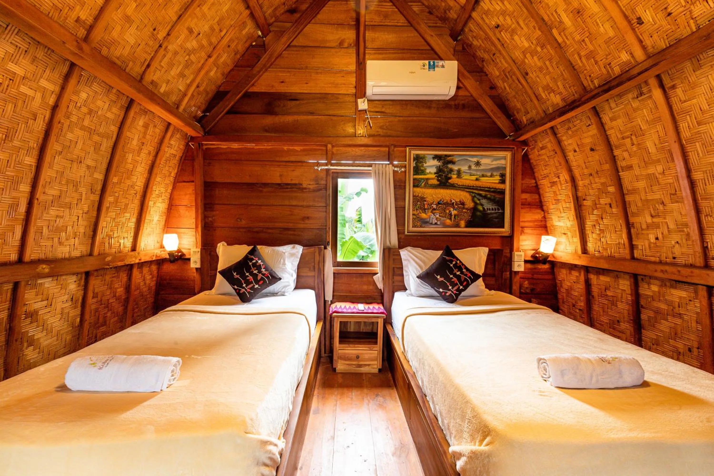 Bedroom, Bed in Kubu Sental Cottage