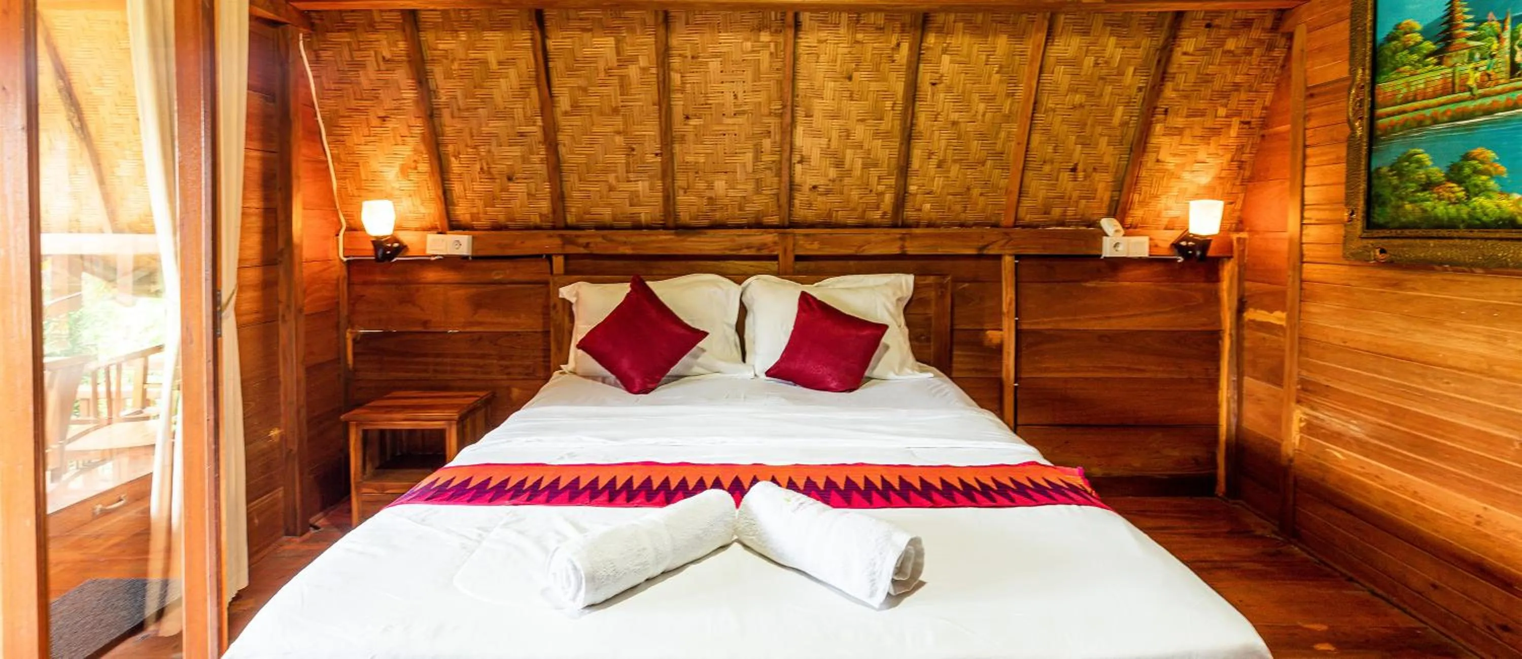 Bedroom, Bed in Kubu Sental Cottage