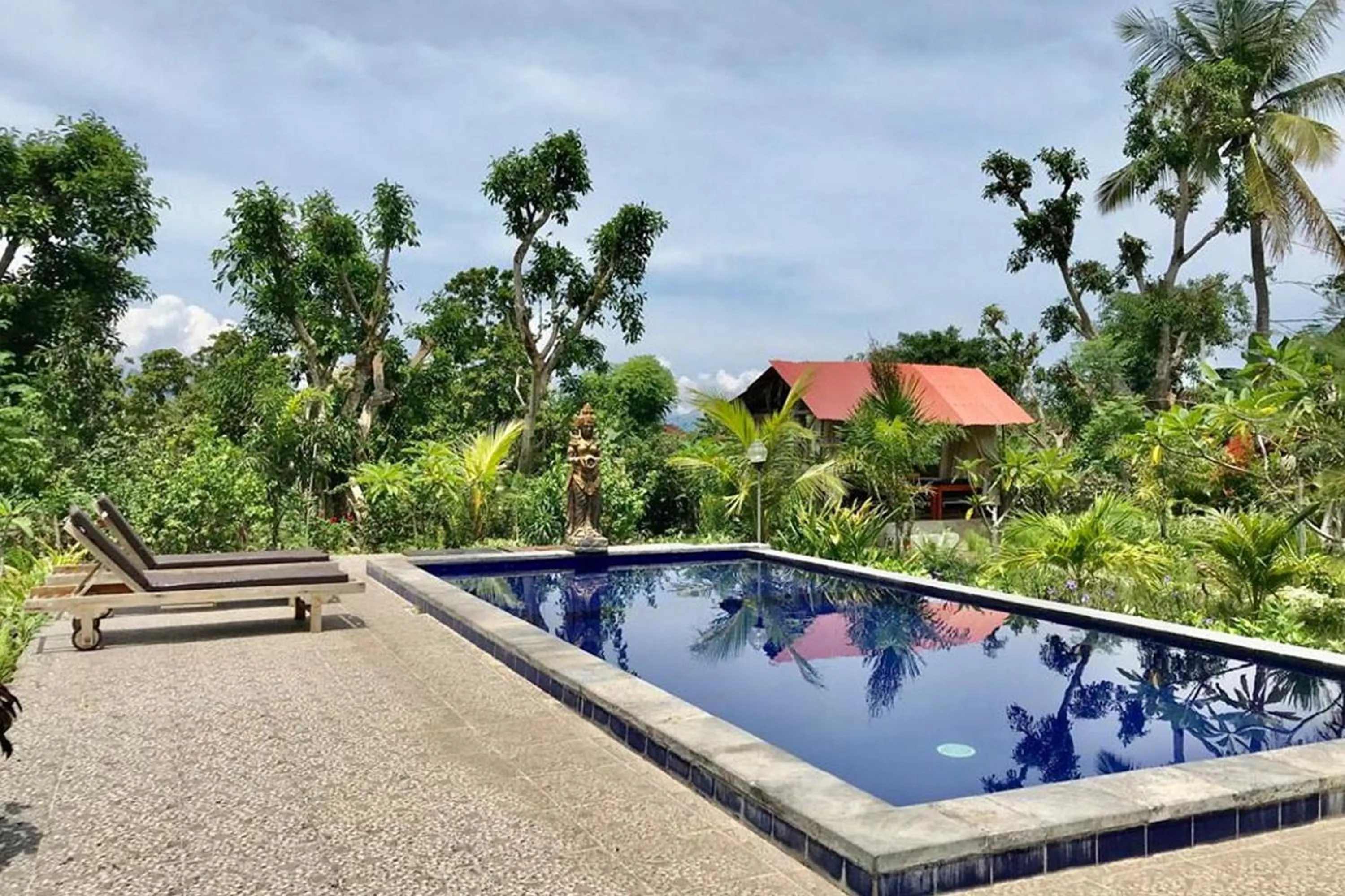 Swimming pool in Kubu Sental Cottage