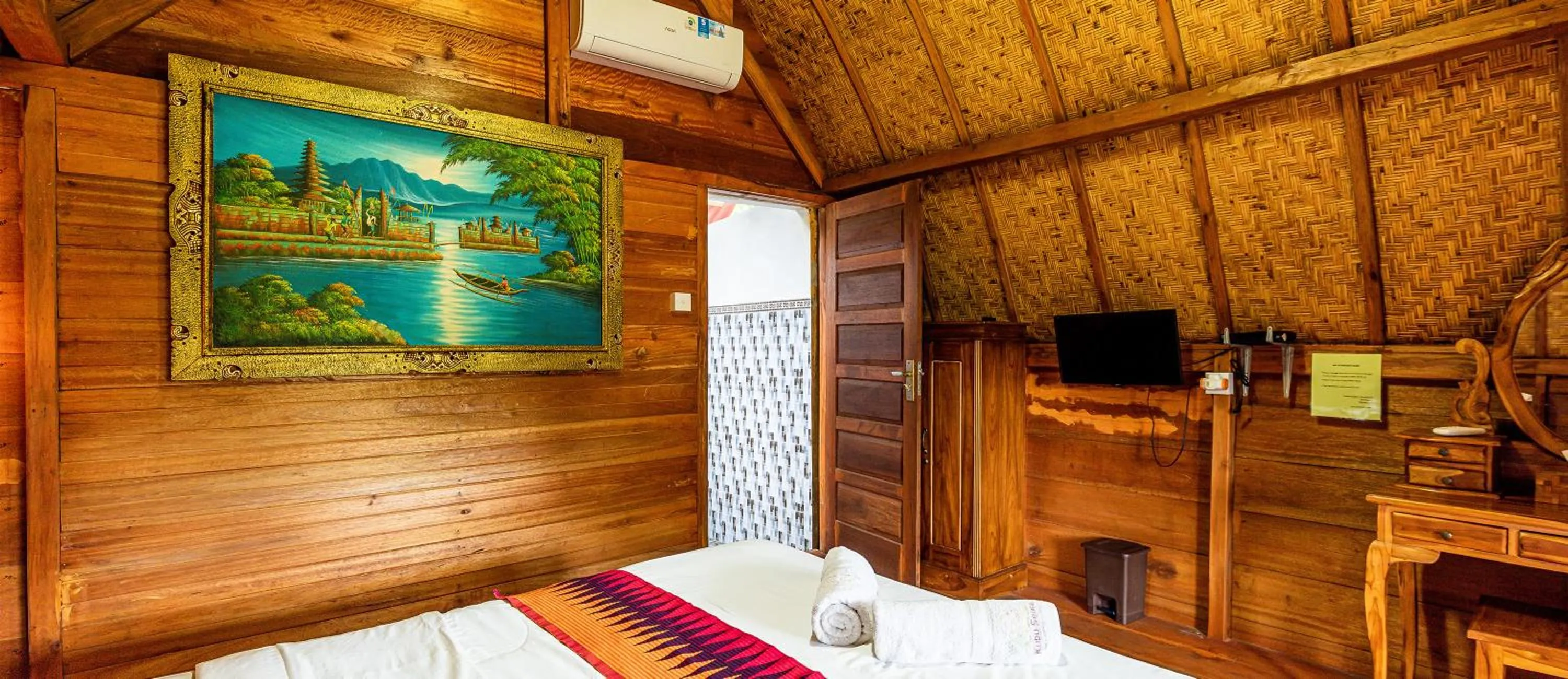 Bedroom, Bed in Kubu Sental Cottage