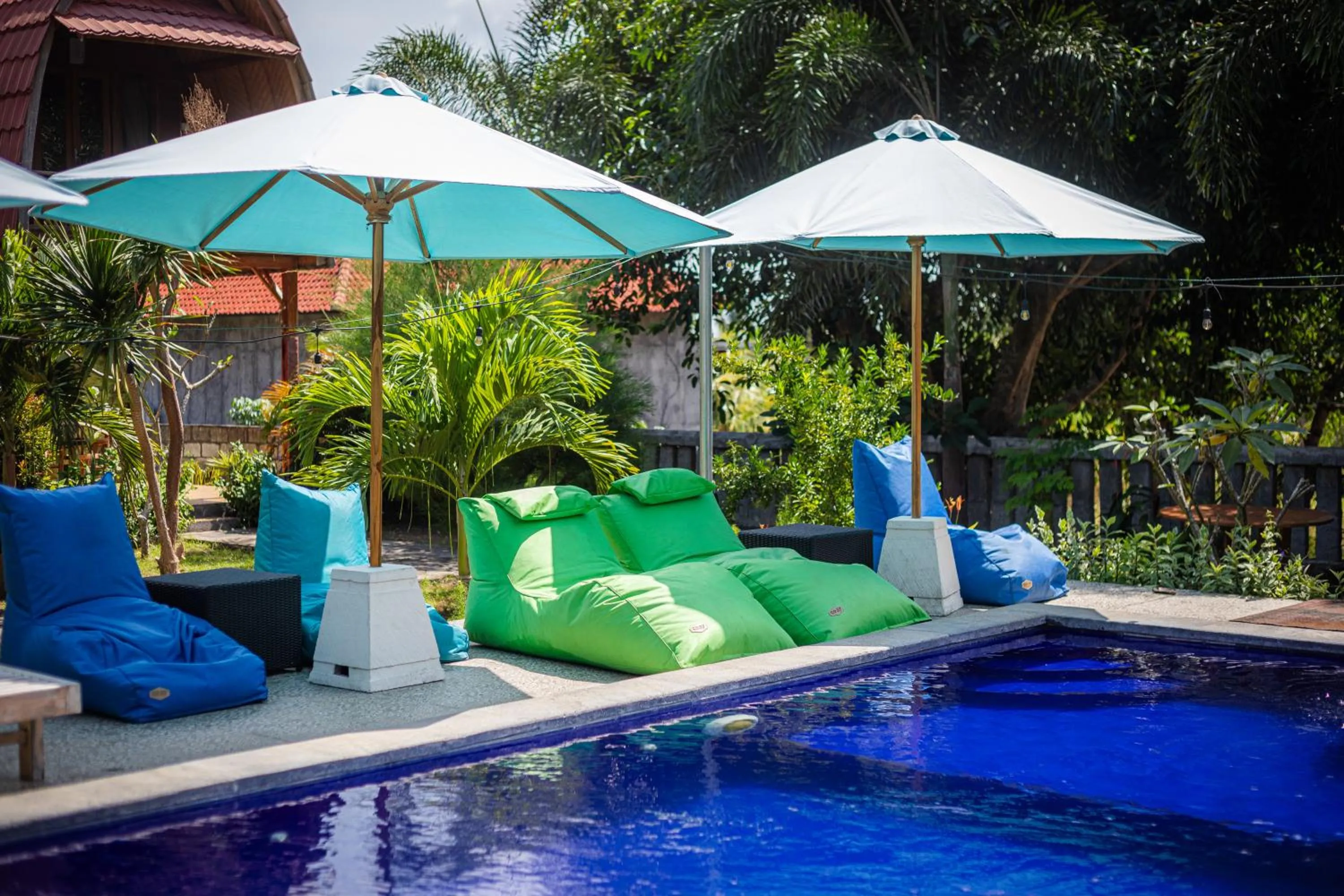 Swimming pool in Kubu Sental Cottage