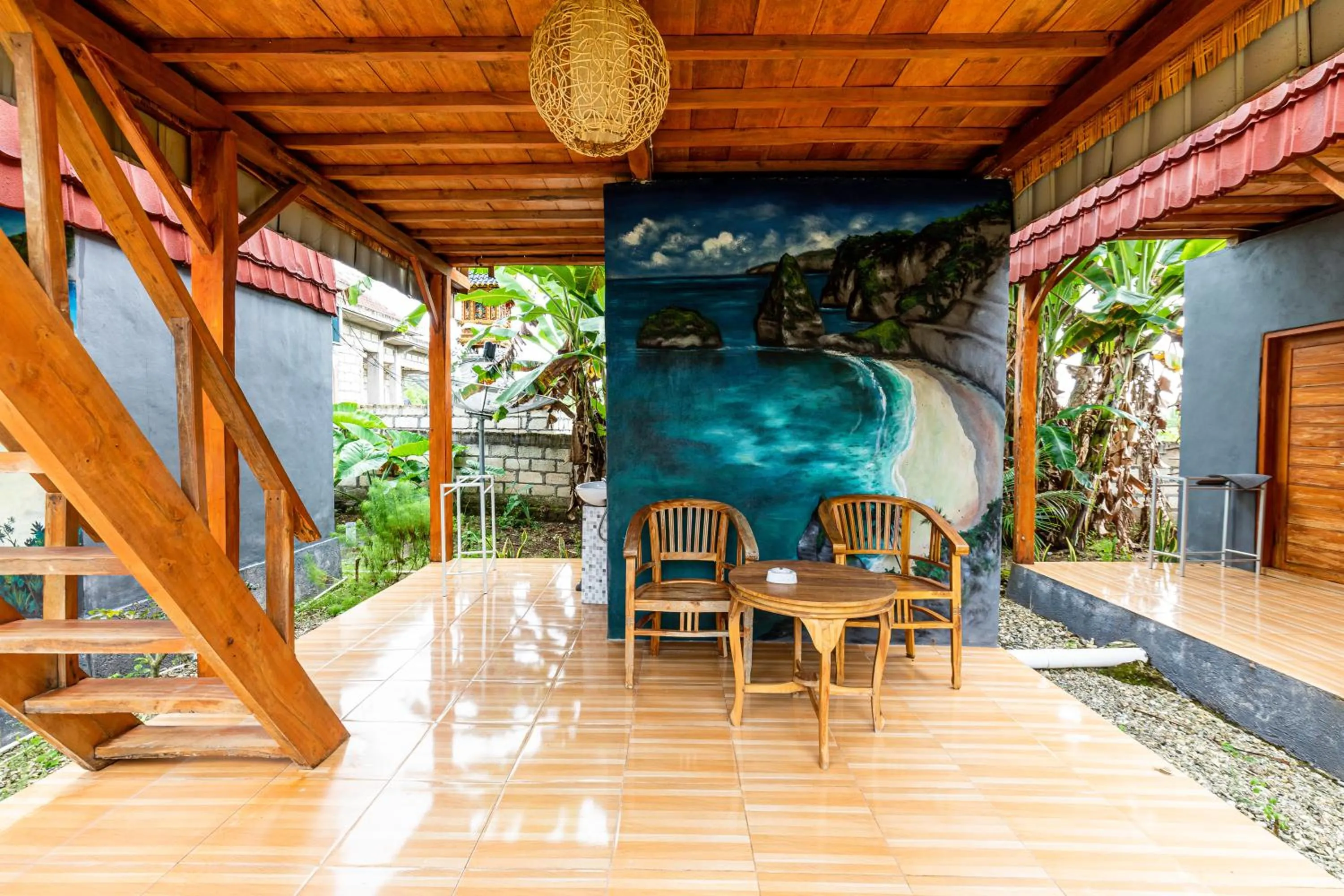 Patio in Kubu Sental Cottage