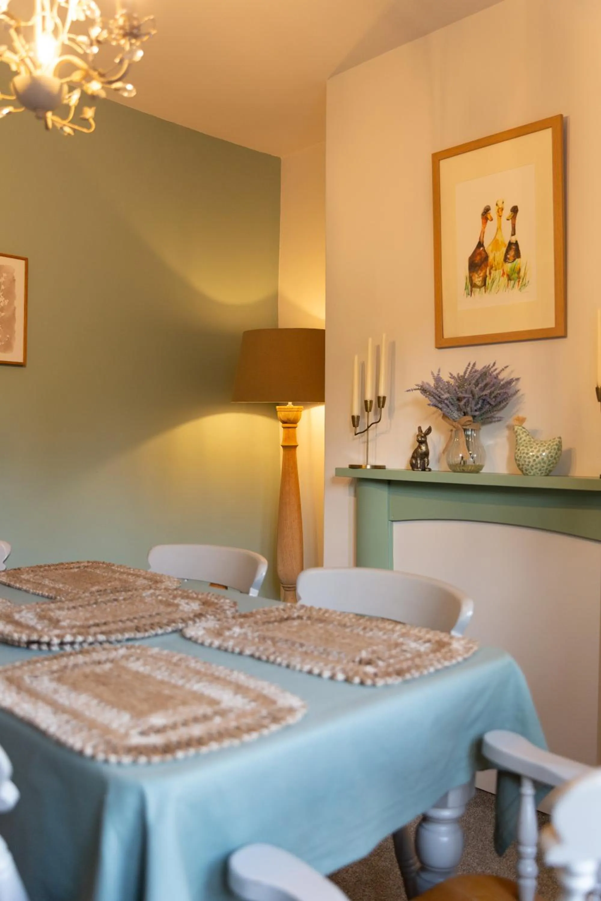 Dining area in The Lower Buck Inn