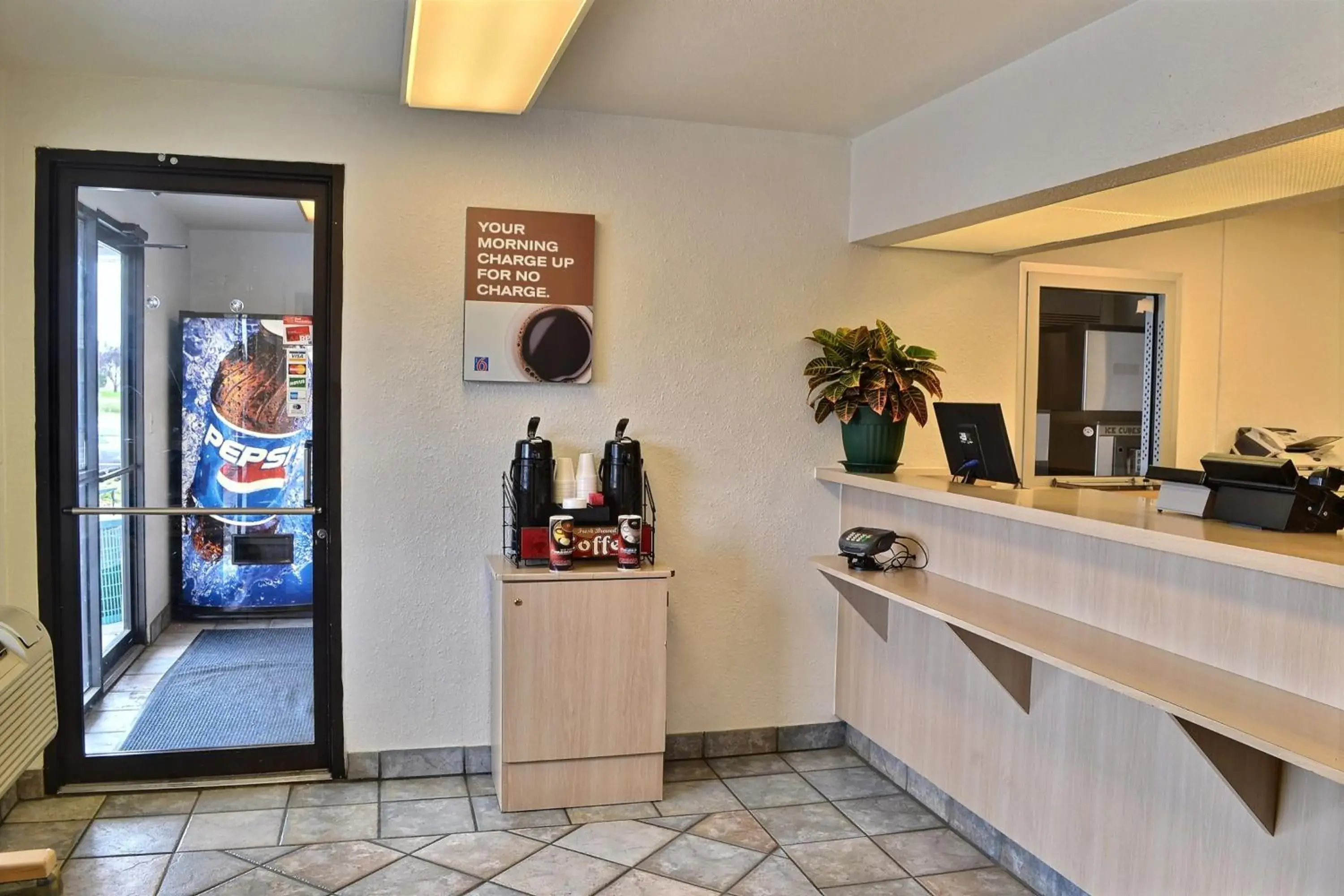 Lobby or reception in Motel 6-Billings, MT - South Lobby or reception in Motel 6-Billings, MT - South