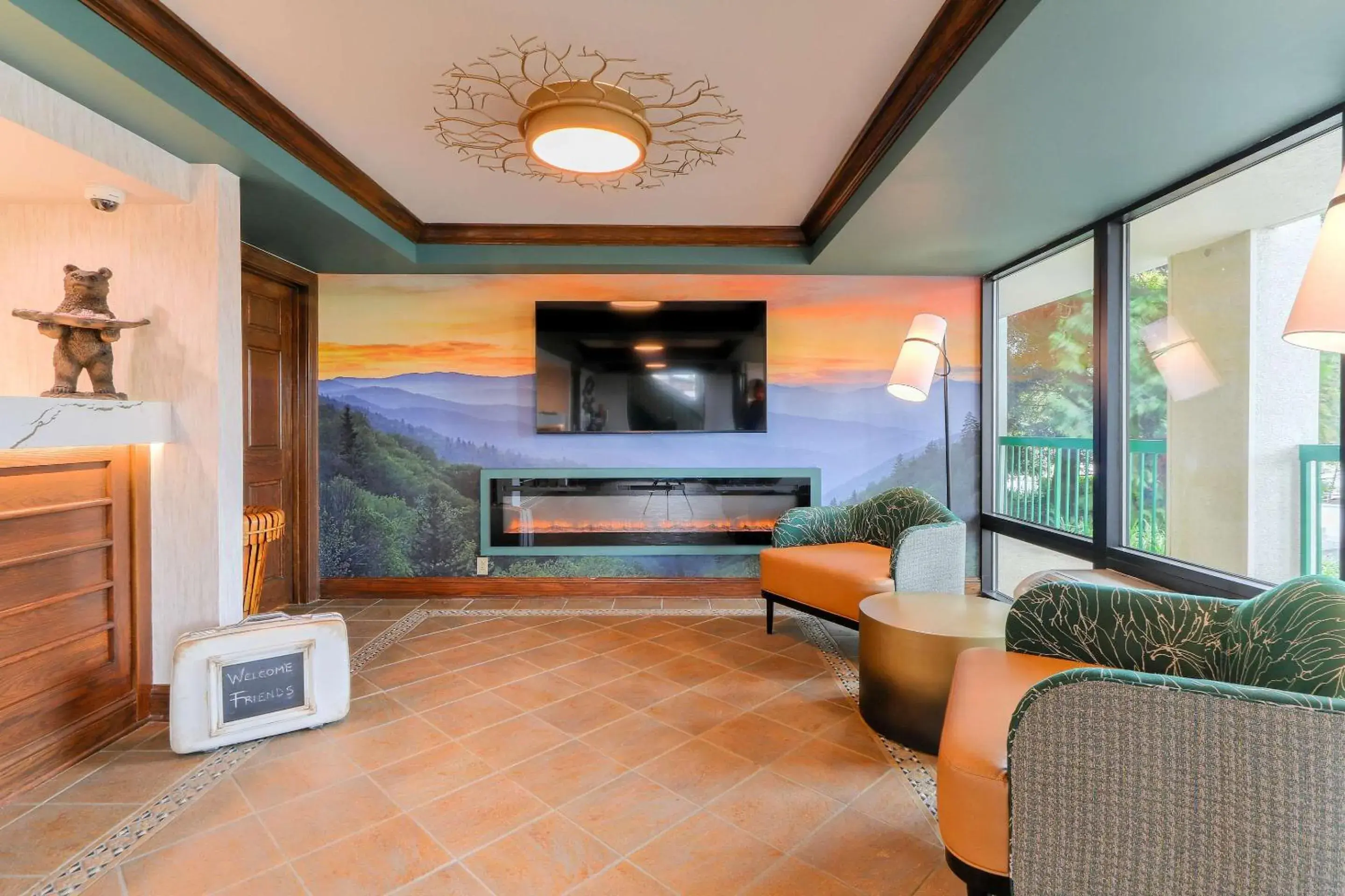 Lobby or reception in Quality Inn Near the Island Pigeon Forge Lobby or reception in Quality Inn Near the Island Pigeon Forge