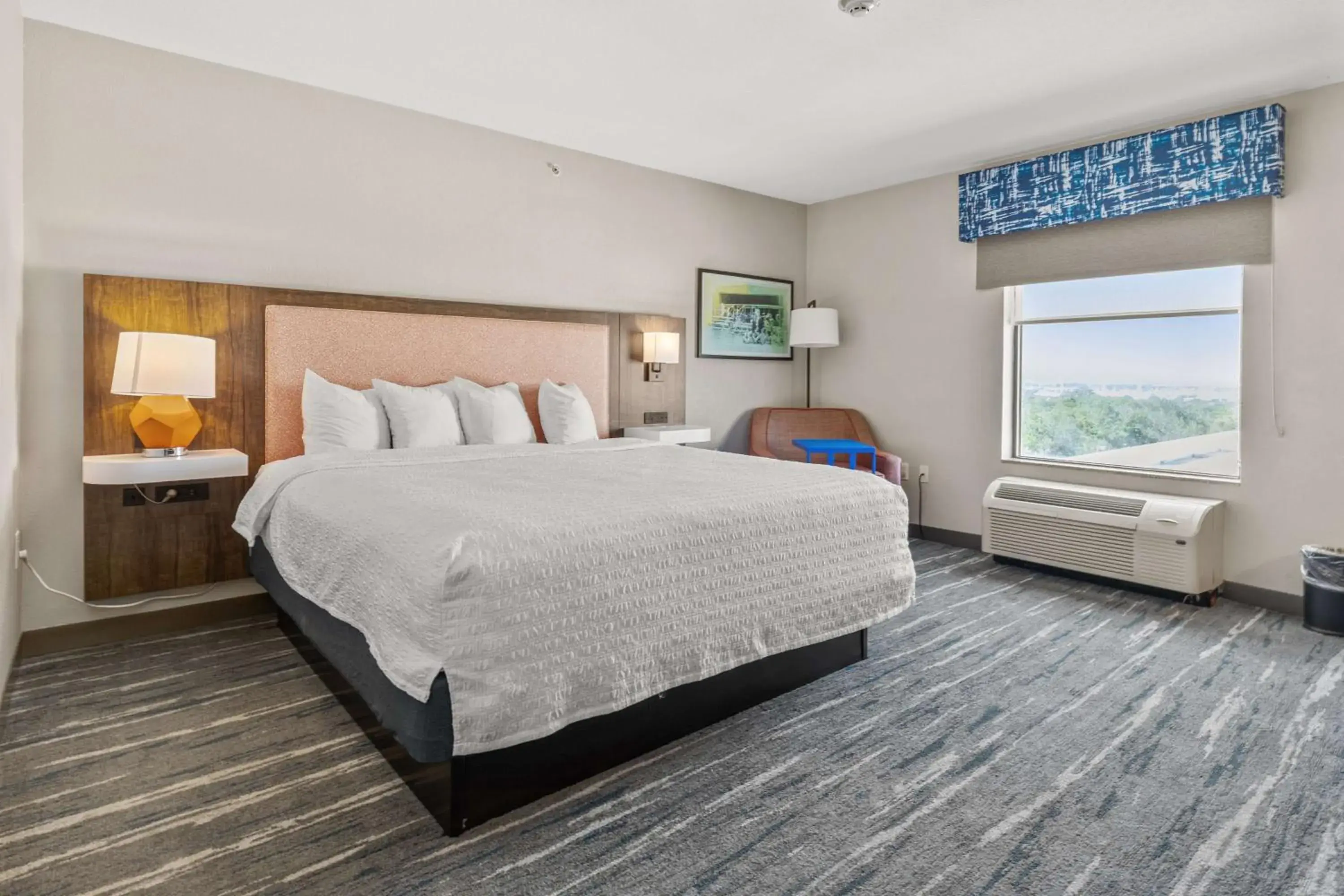 King Room with Sofa Bed - Hearing Accessible/Non-Smoking in Hampton Inn & Suites Selma-San Antonio/Randolph AFB King Room with Sofa Bed - Hearing Accessible/Non-Smoking in Hampton Inn & Suites Selma-San Antonio/Randolph AFB