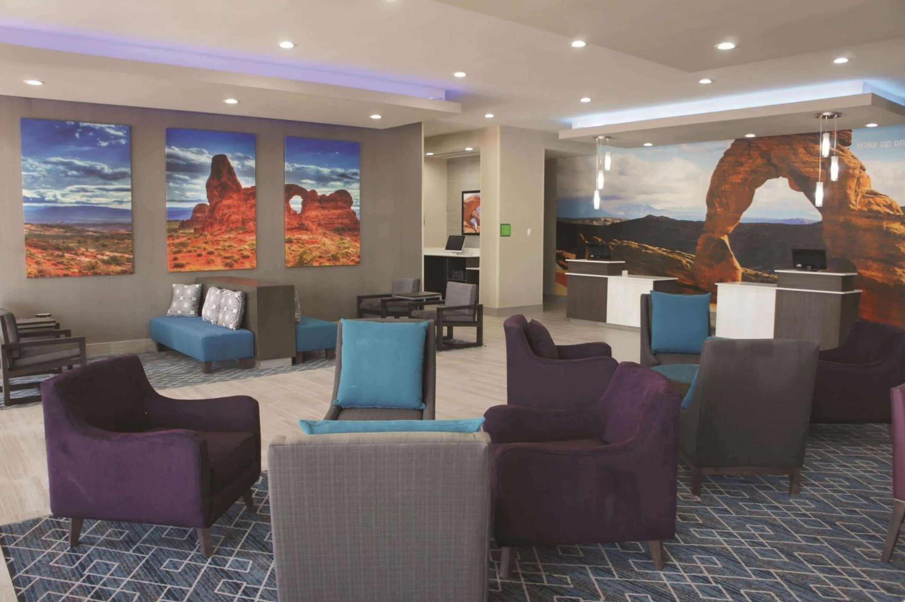 Lobby or reception in La Quinta by Wyndham Kanab
