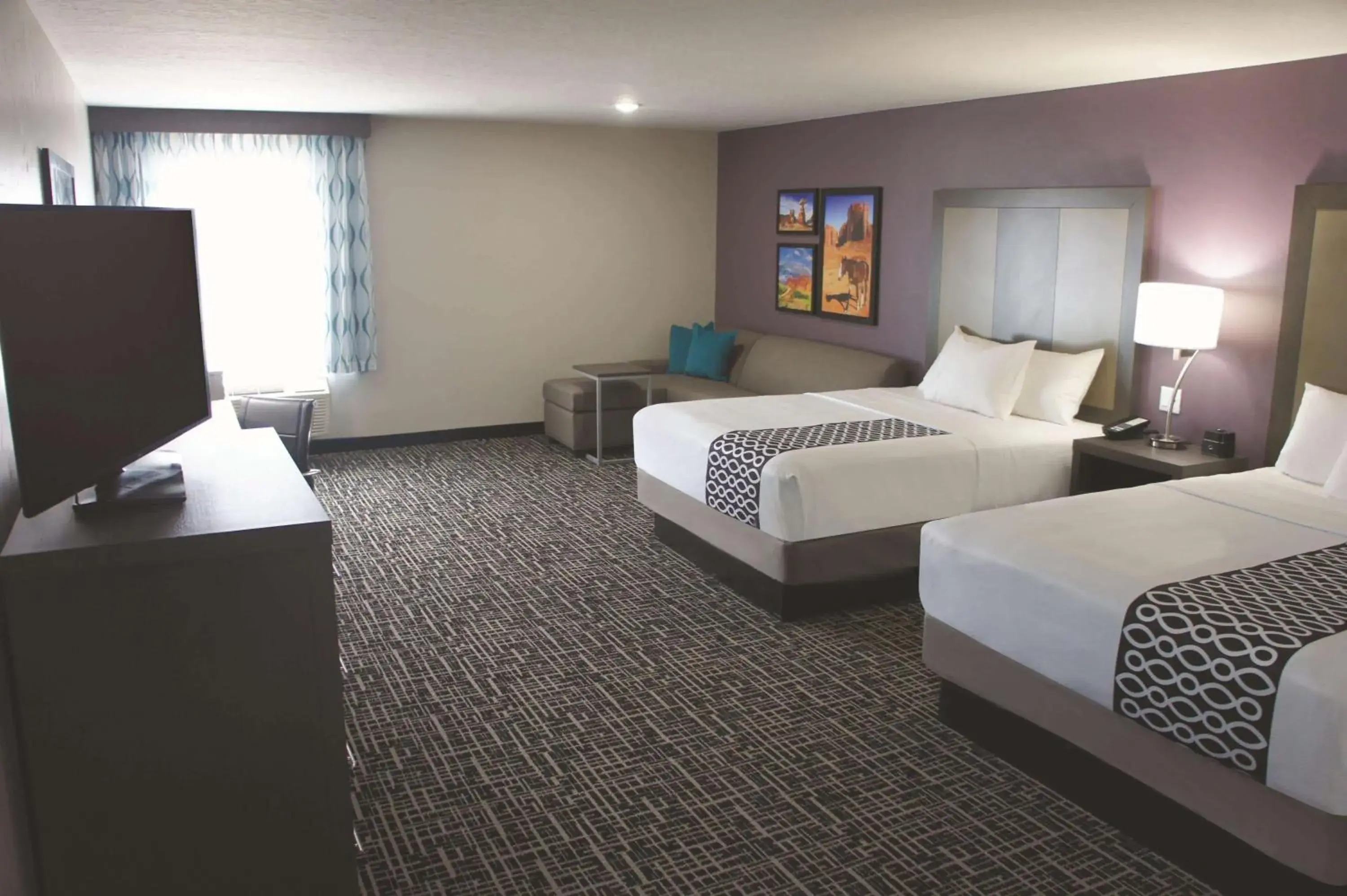 Executive Queen Room with Two Queen Beds and Sofa Bed in La Quinta by Wyndham Kanab Executive Queen Room with Two Queen Beds and Sofa Bed in La Quinta by Wyndham Kanab