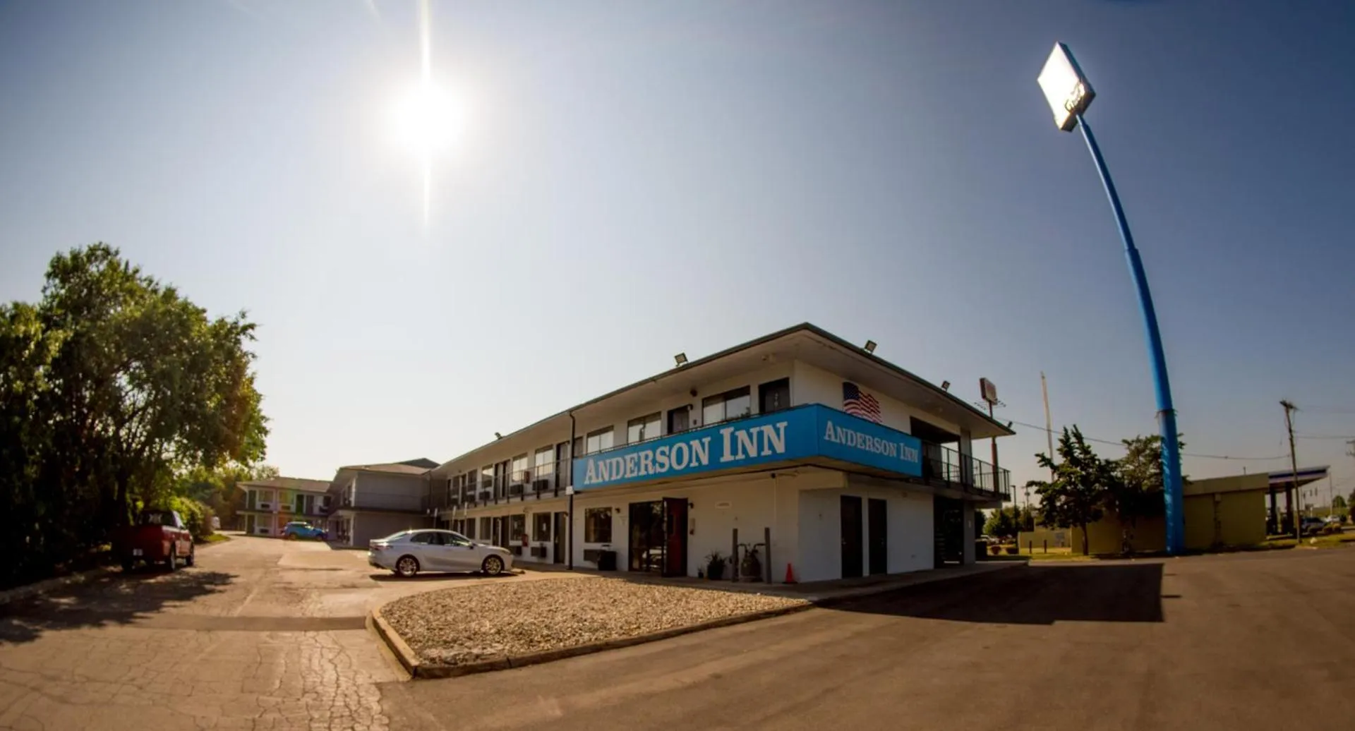 Property building in Anderson Inn, Anderson, Indiana