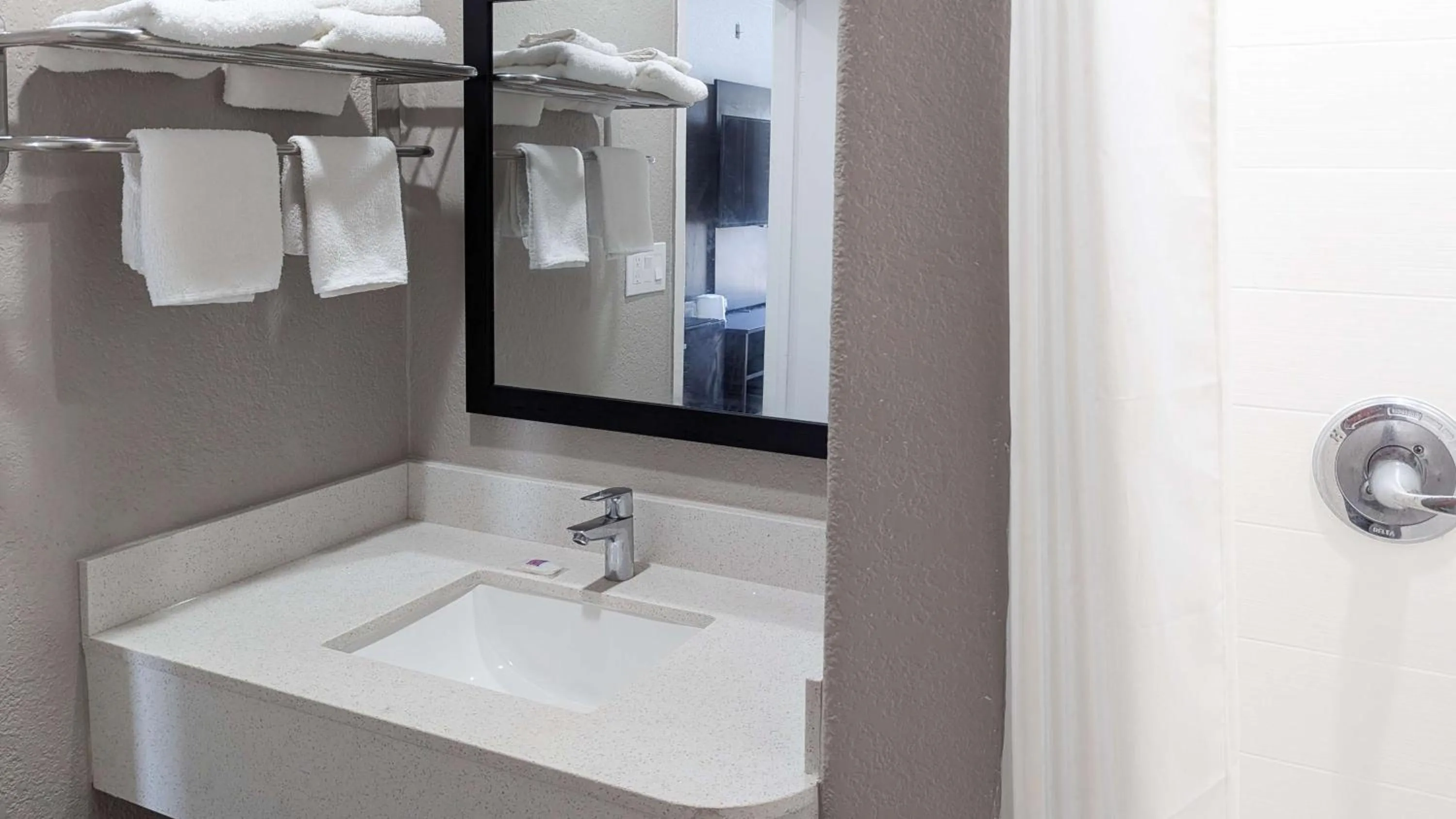 Bathroom in Motel 6-Victoria, TX