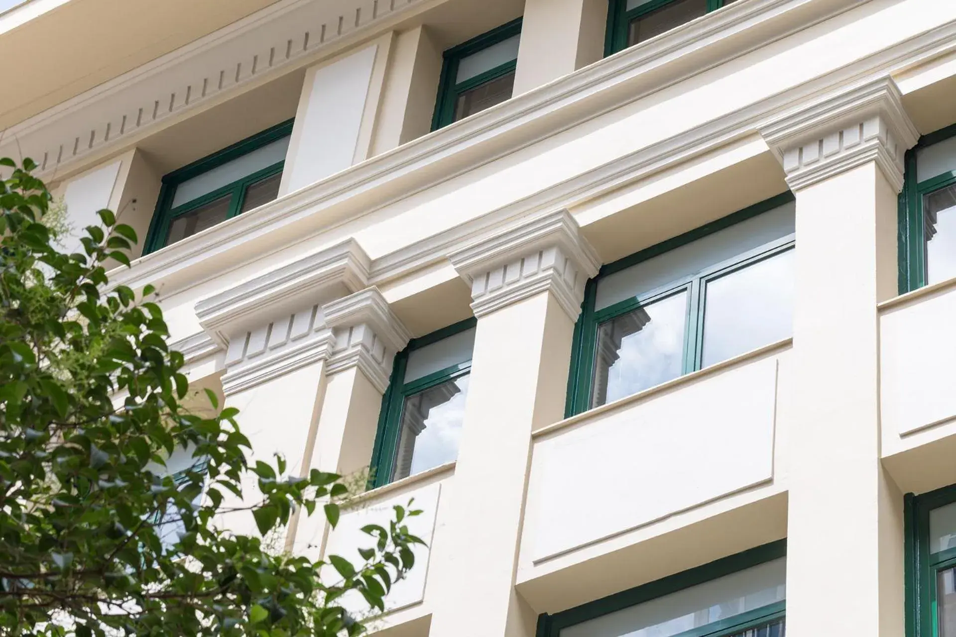 Property building in Klepsydra Urban Suites Property building in Klepsydra Urban Suites