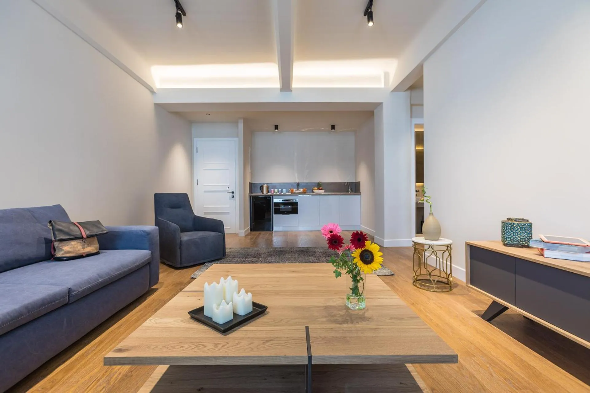 Living room in Klepsydra Urban Suites