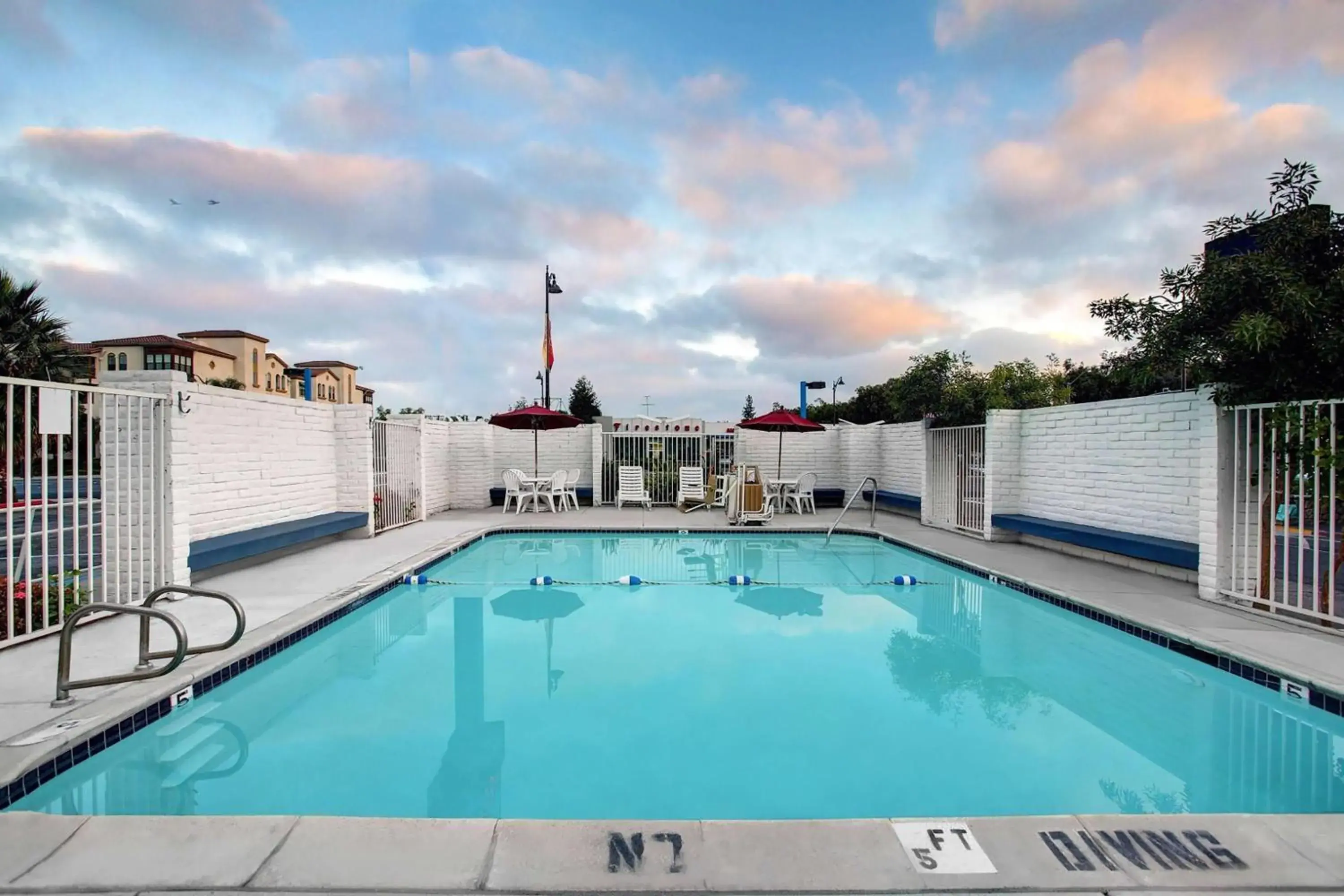 Pool view in Super 8 by Wyndham Santa Clara Pool view in Super 8 by Wyndham Santa Clara