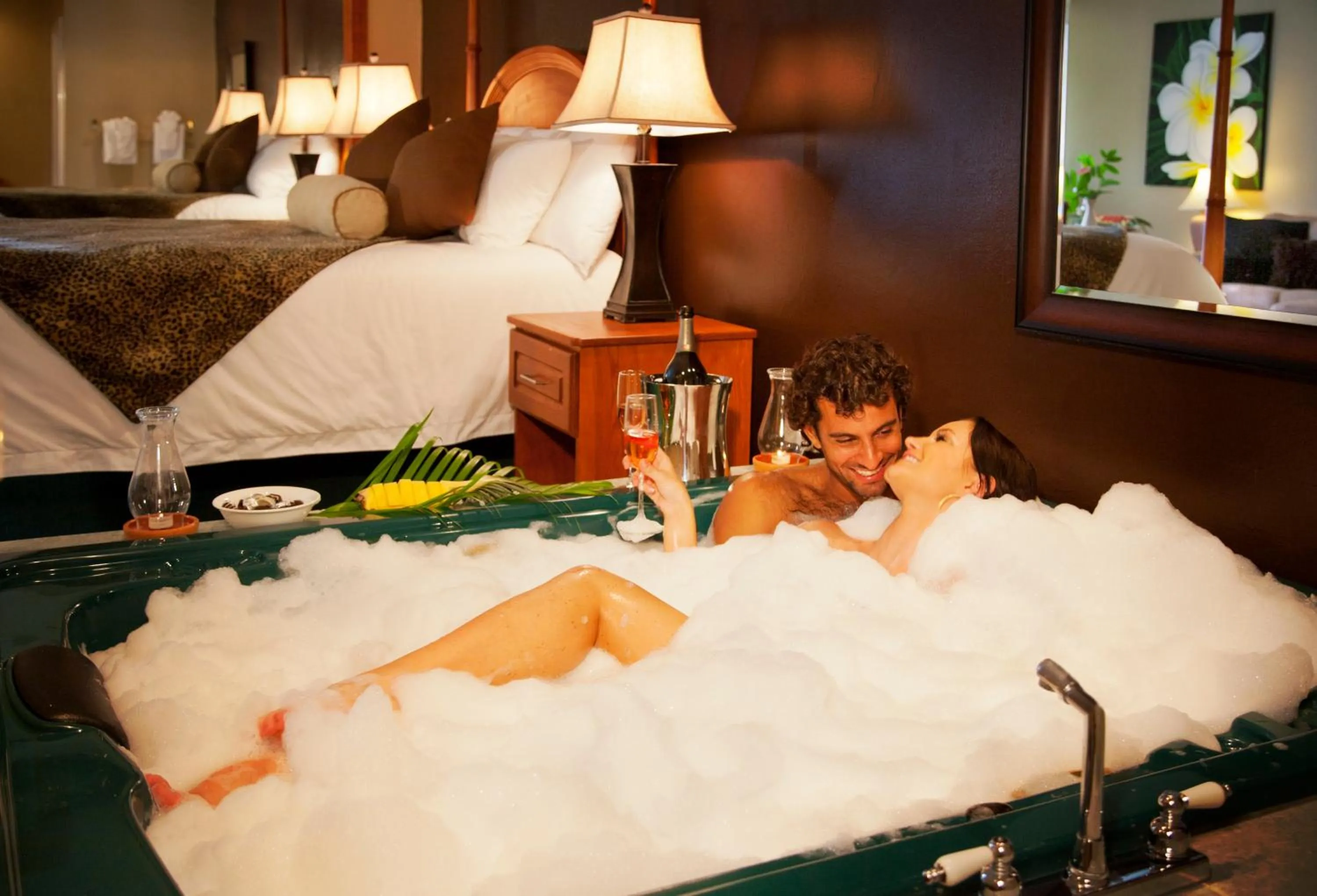 Bathroom in Harmony Marina Suites