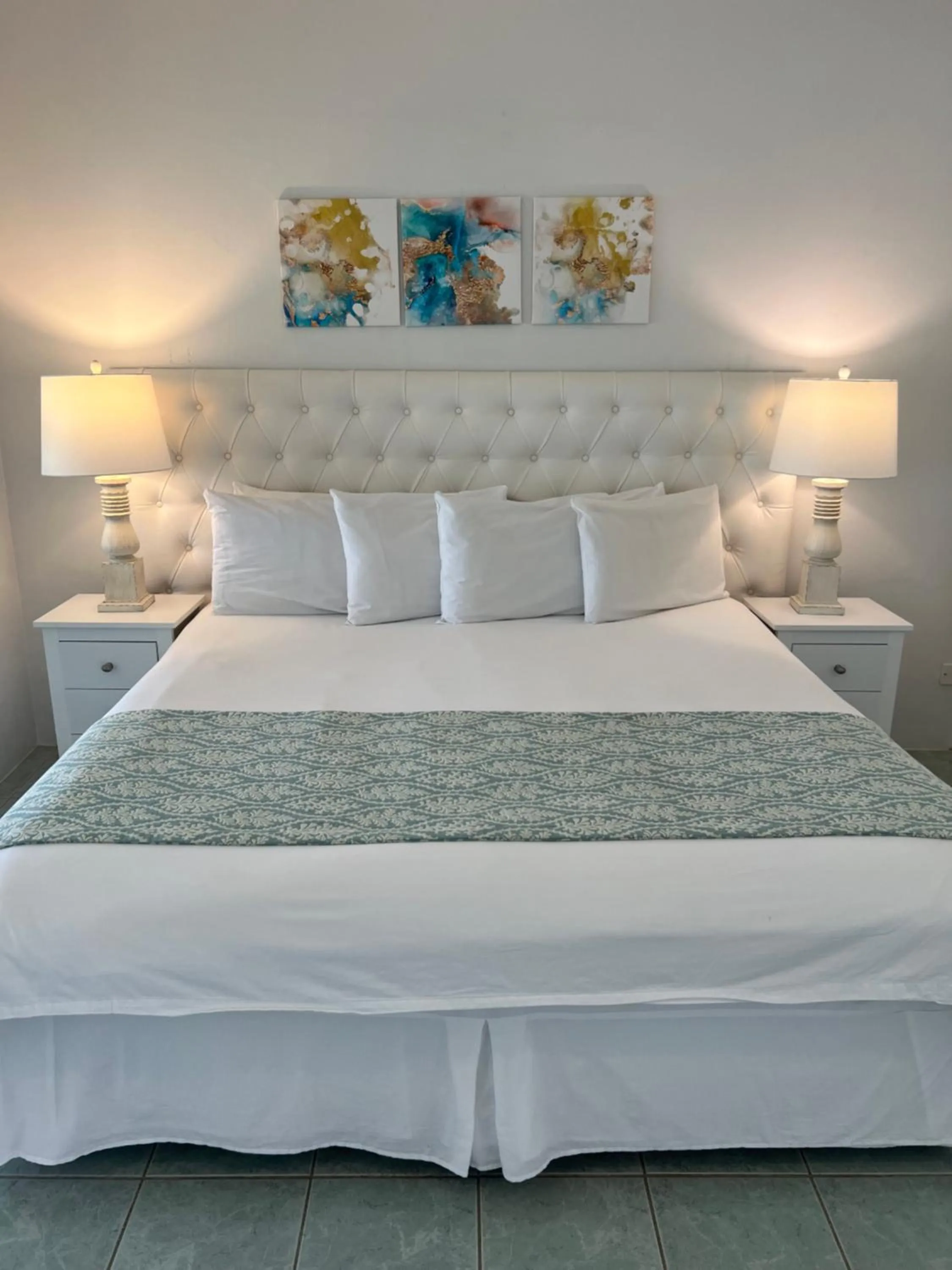 Bed in Harmony Marina Suites