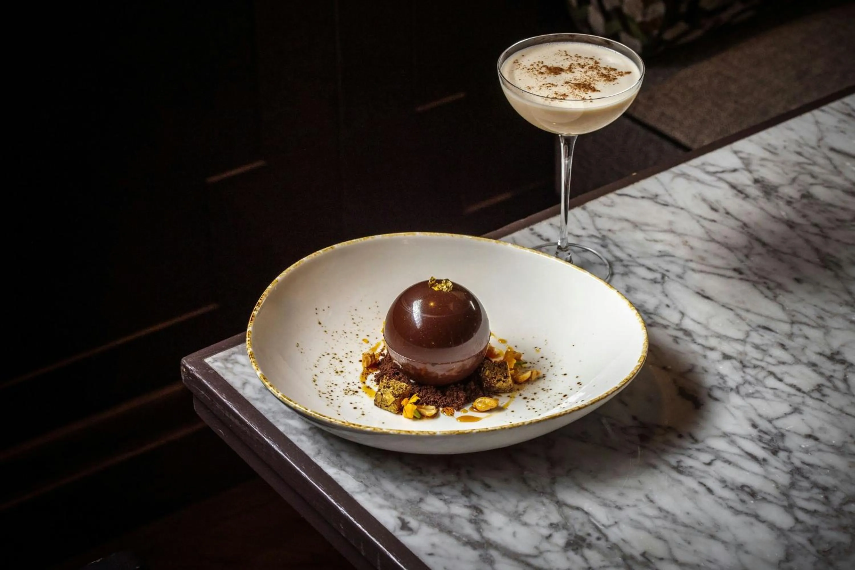 Restaurant/places to eat in London Marriott Hotel Park Lane