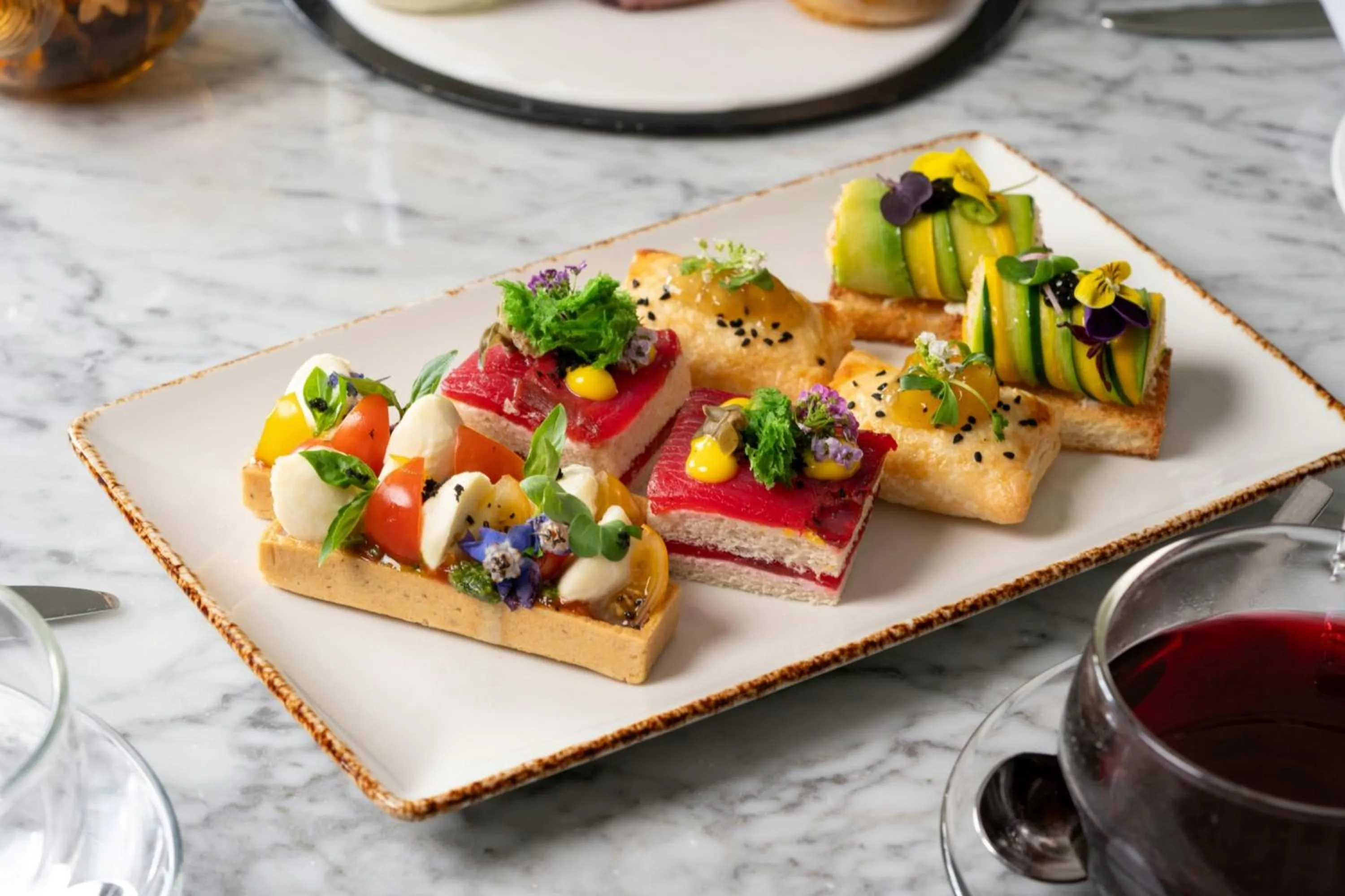 Restaurant/places to eat in London Marriott Hotel Park Lane