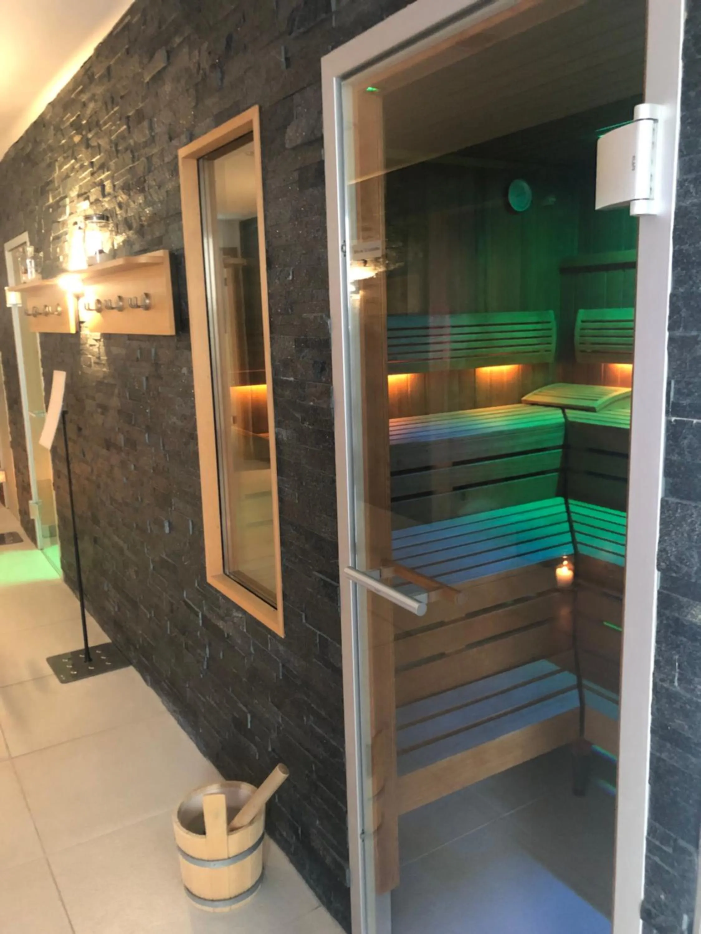 Sauna in Heiner's Parkhotel