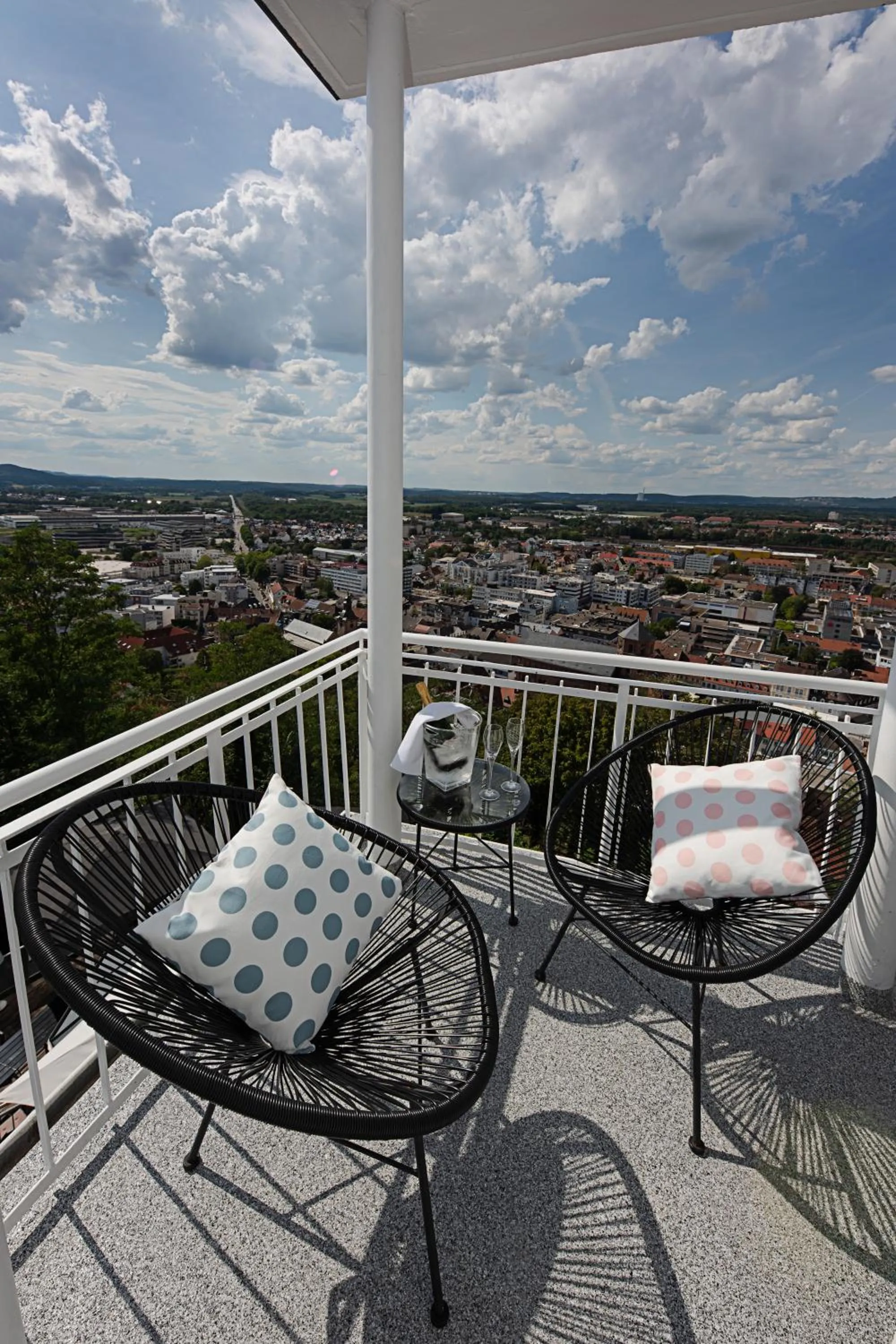 Balcony/Terrace in Schlossberg Hotel Homburg