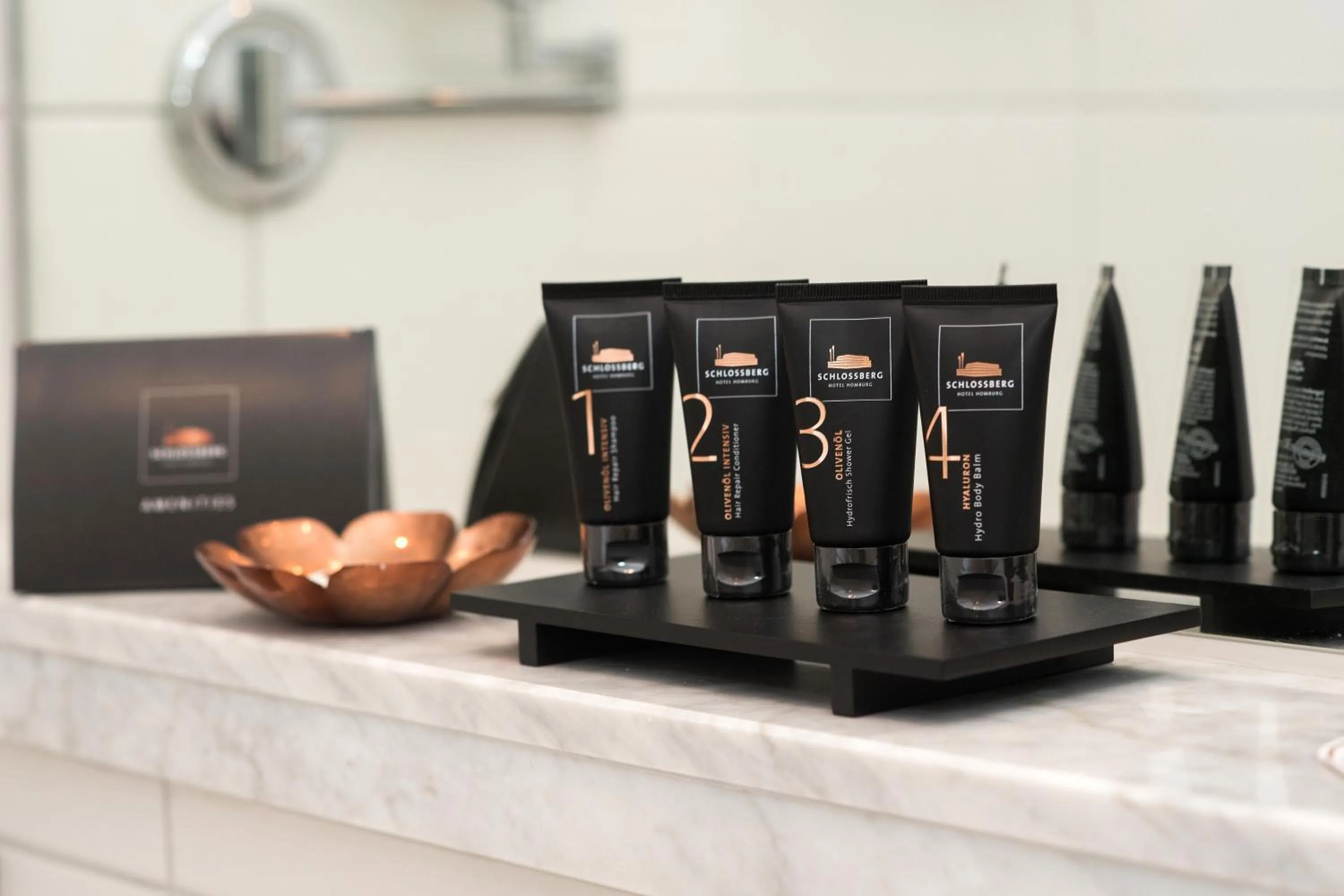 Bathroom in Schlossberg Hotel Homburg