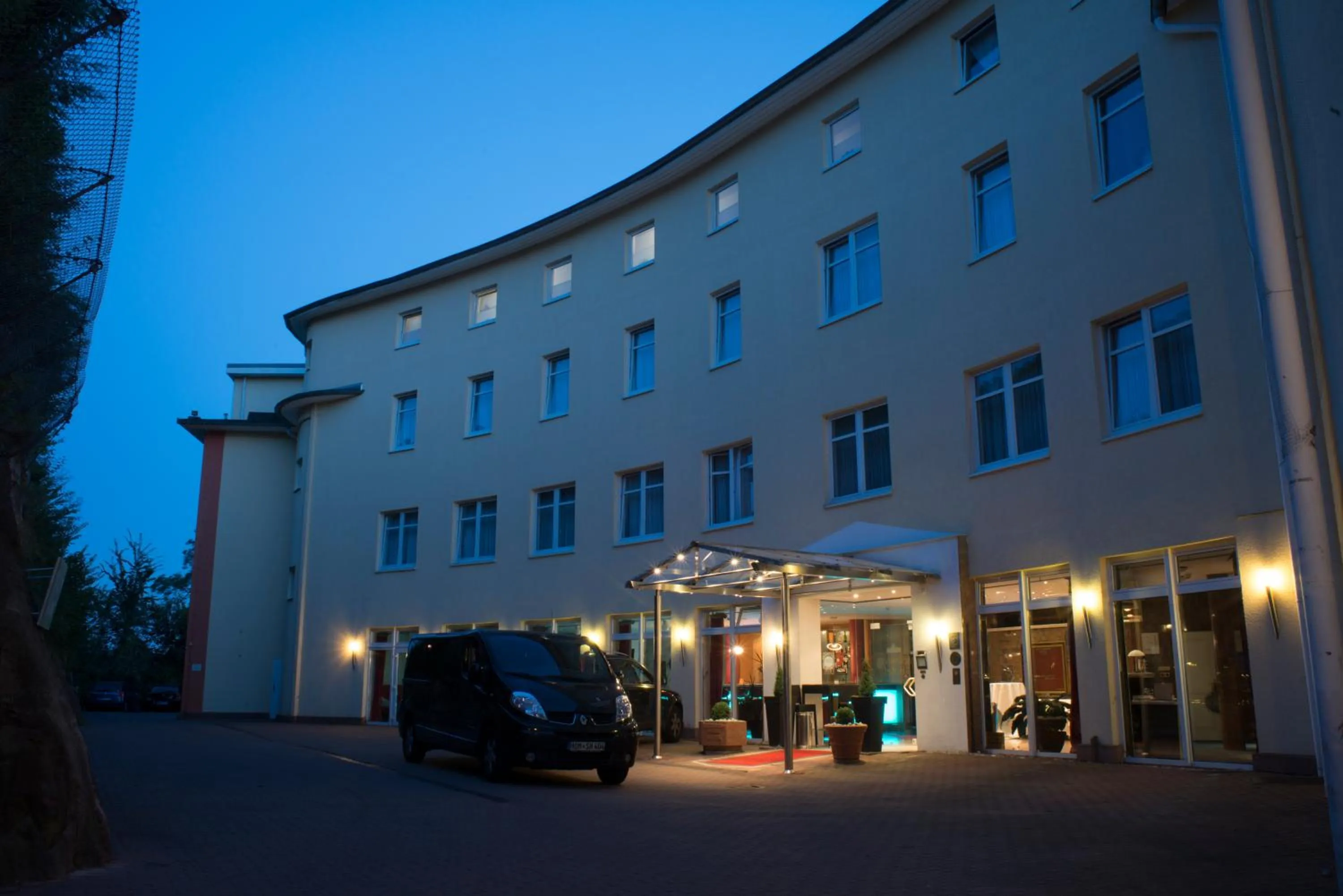 Property building in Schlossberg Hotel Homburg