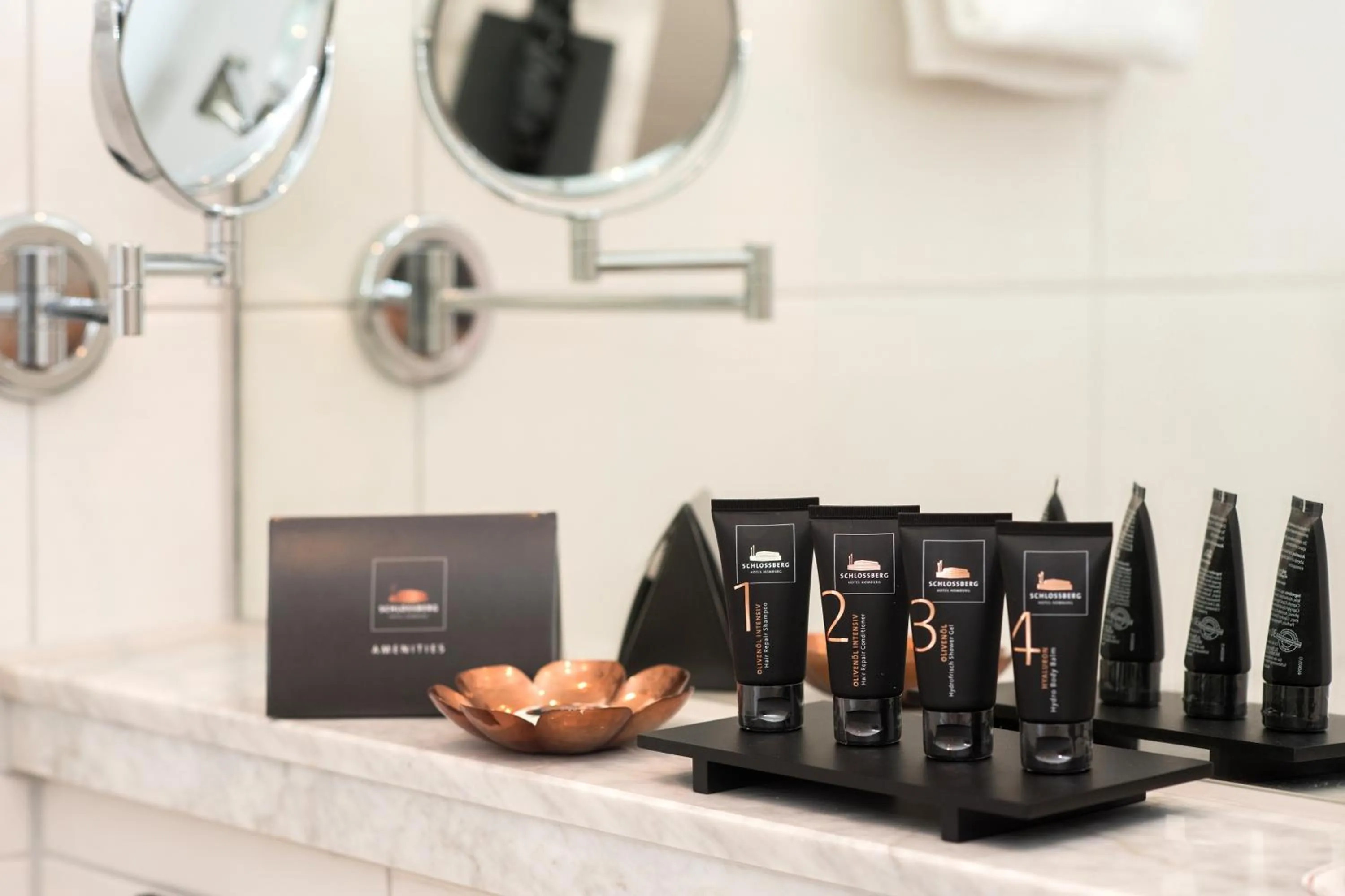 Bathroom in Schlossberg Hotel Homburg