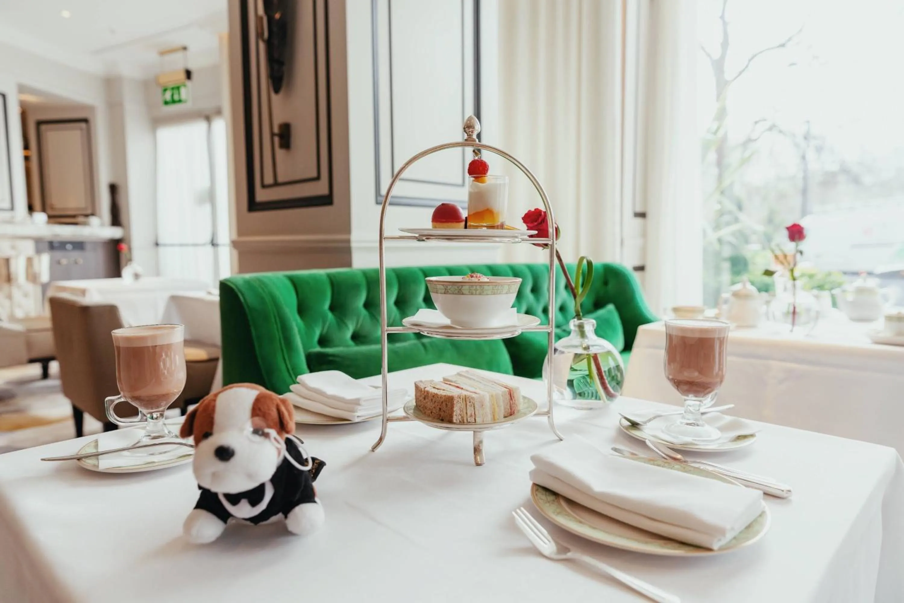 Restaurant/places to eat in JW Marriott Grosvenor House London