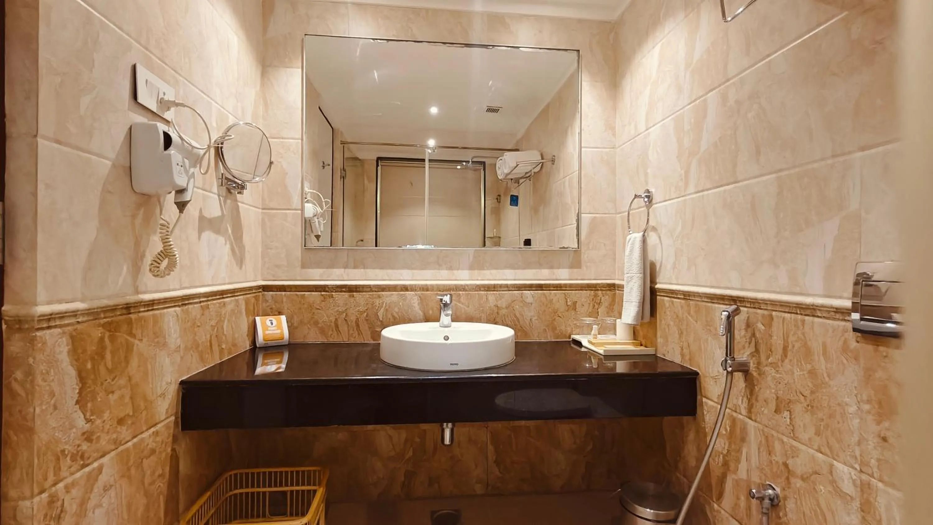 Bathroom in MM Legacy - A Bergamont Hotel, Kanchipuram