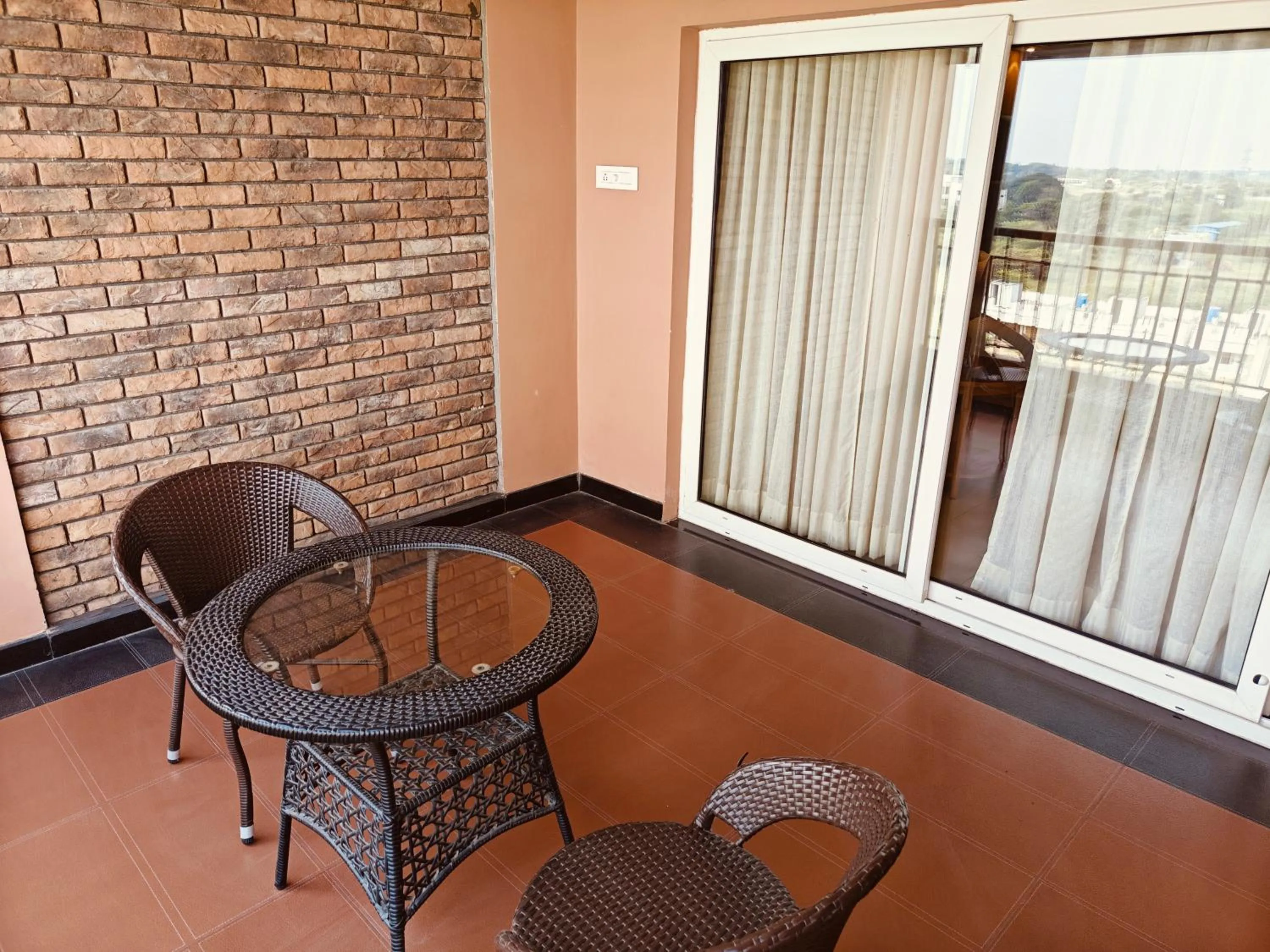 Balcony/Terrace in MM Legacy - A Bergamont Hotel, Kanchipuram