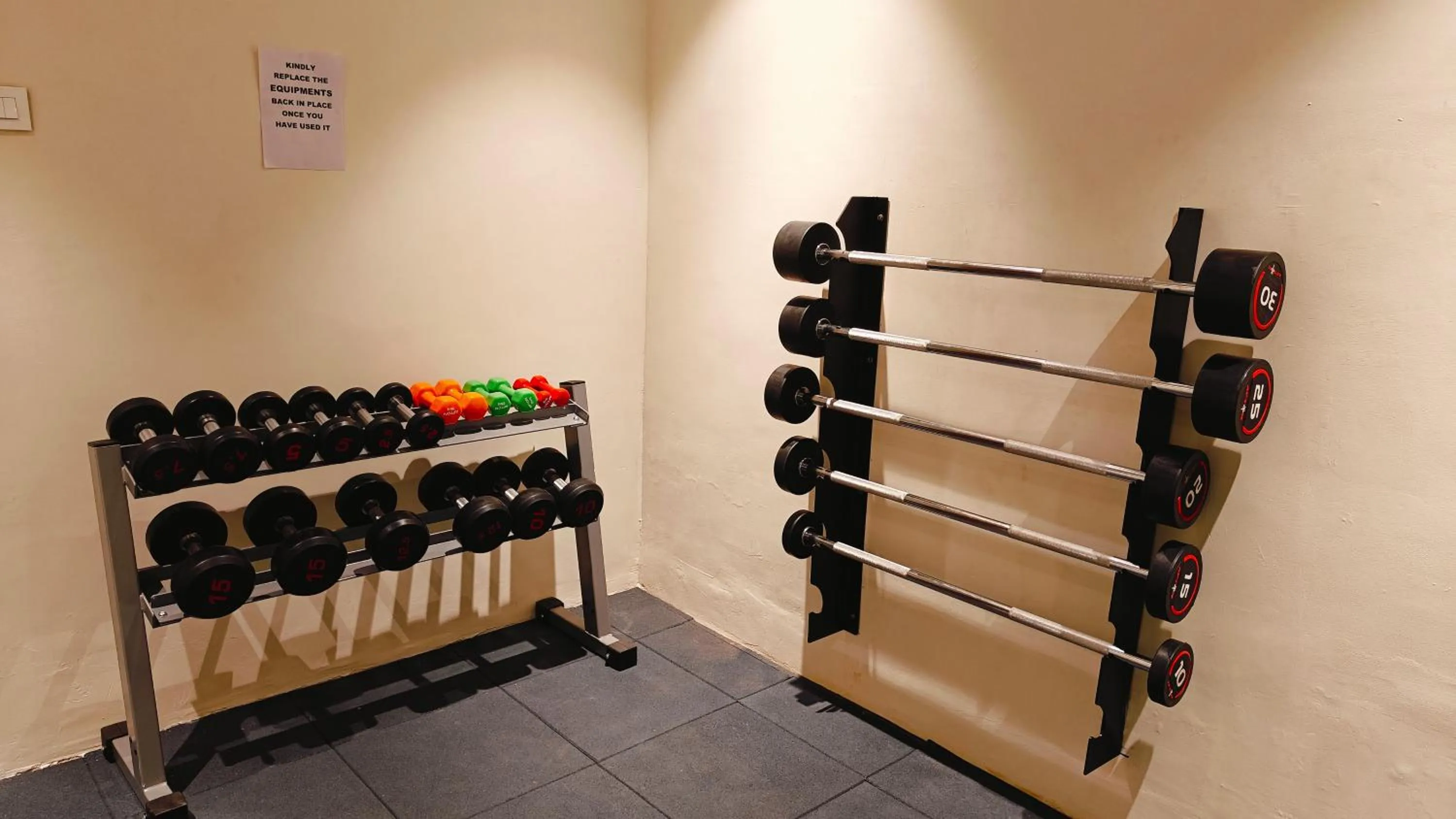 Fitness centre/facilities in MM Legacy - A Bergamont Hotel, Kanchipuram