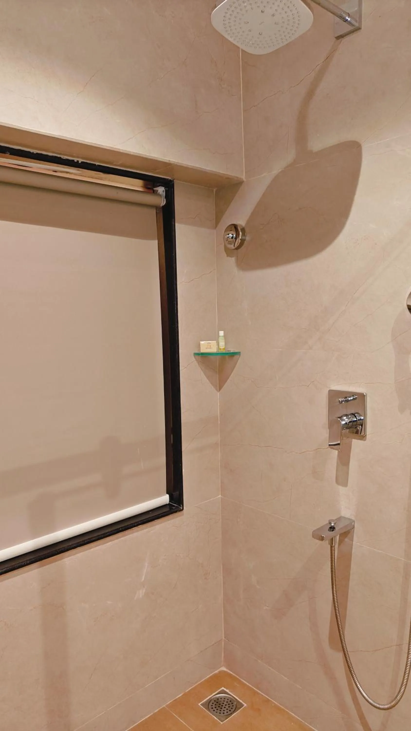 Shower in MM Legacy - A Bergamont Hotel, Kanchipuram