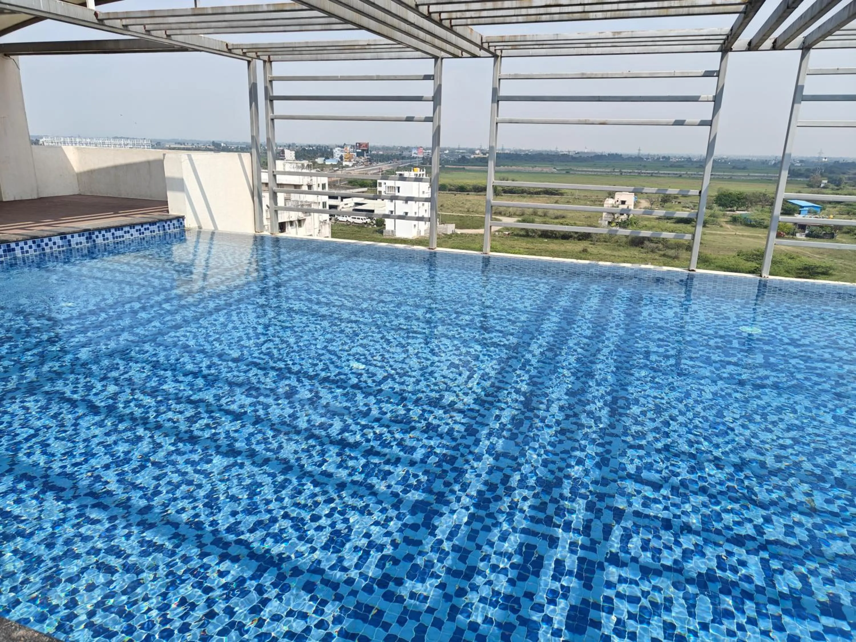 Pool view in MM Legacy - A Bergamont Hotel, Kanchipuram