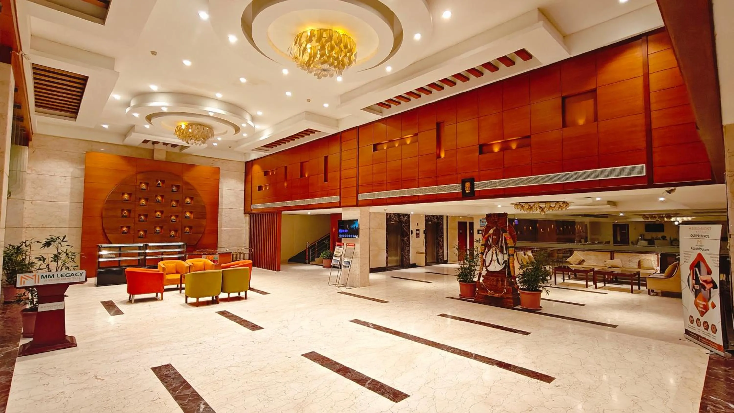 Facade/entrance in MM Legacy - A Bergamont Hotel, Kanchipuram