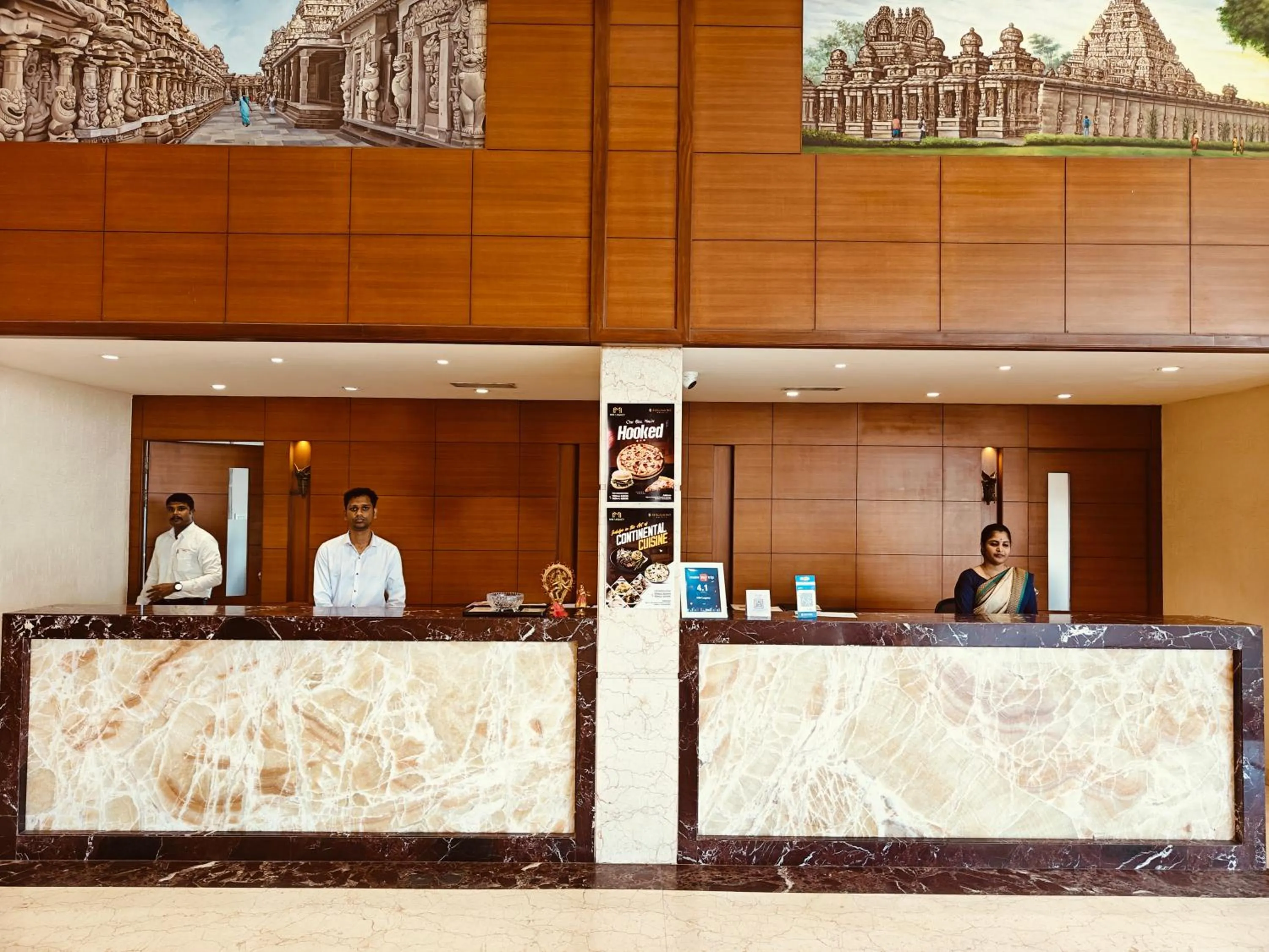 Lobby or reception in MM Legacy - A Bergamont Hotel, Kanchipuram