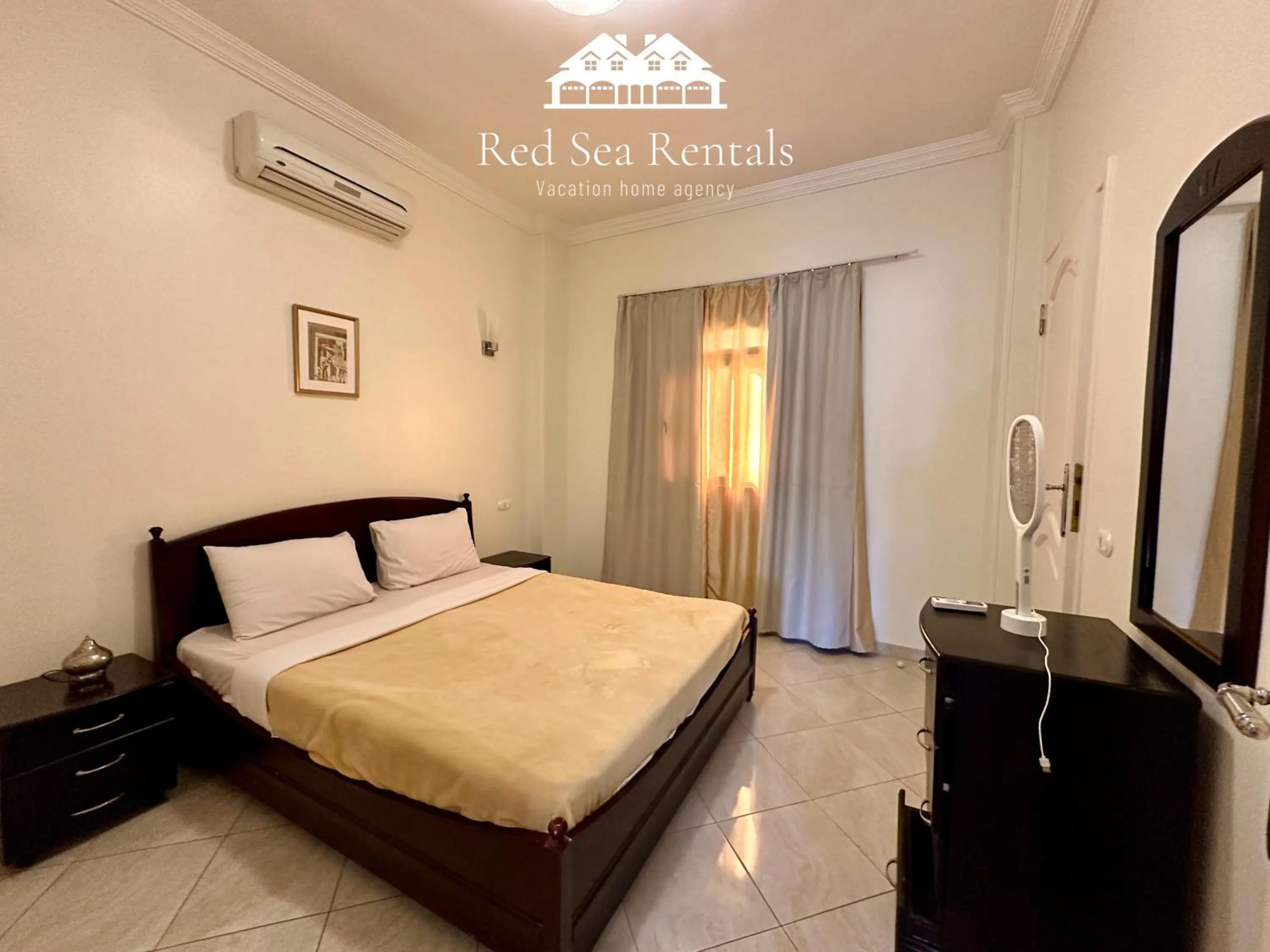 Bed in Green Garden Resort