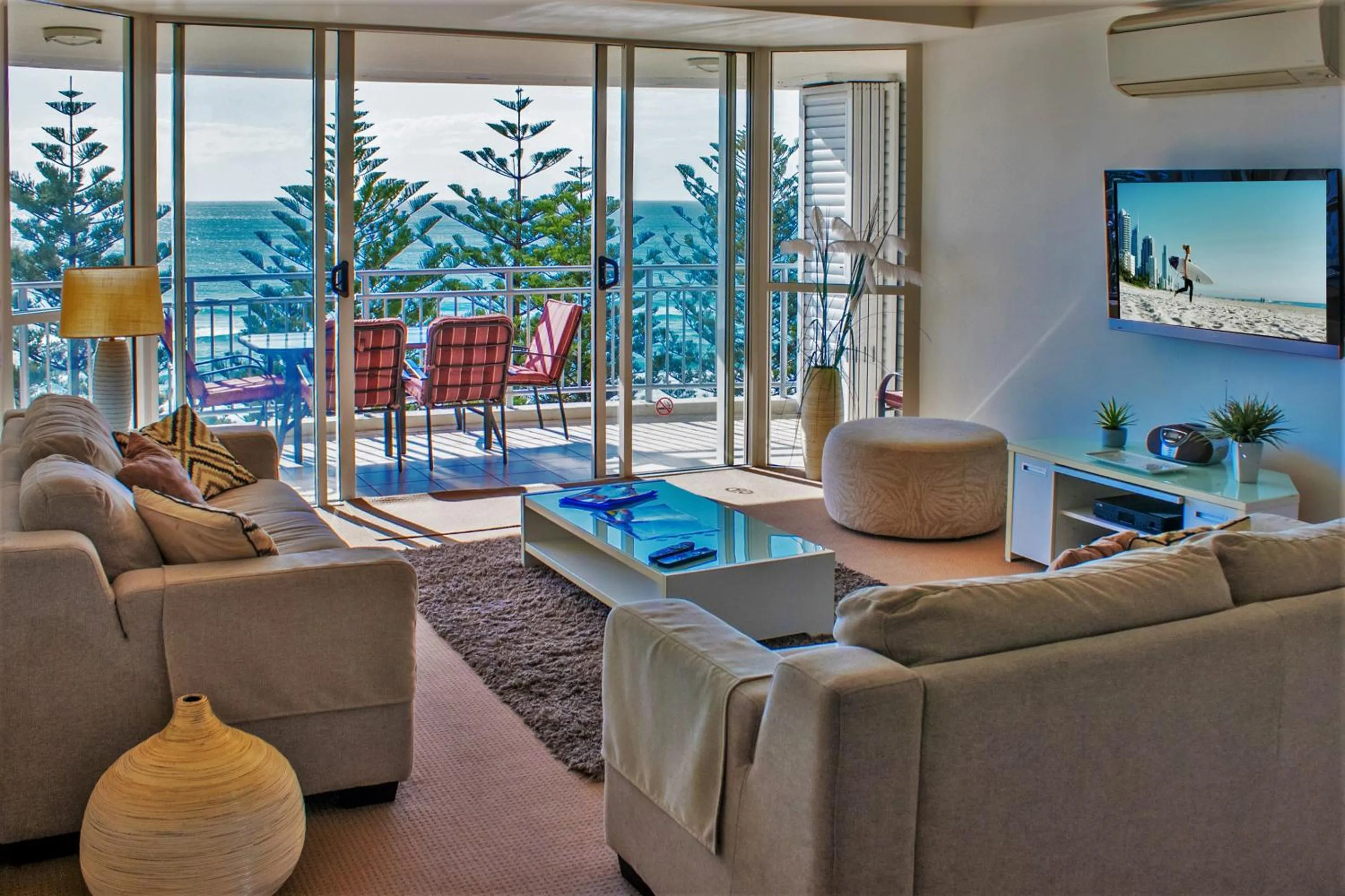 Living room in Indigo Blue