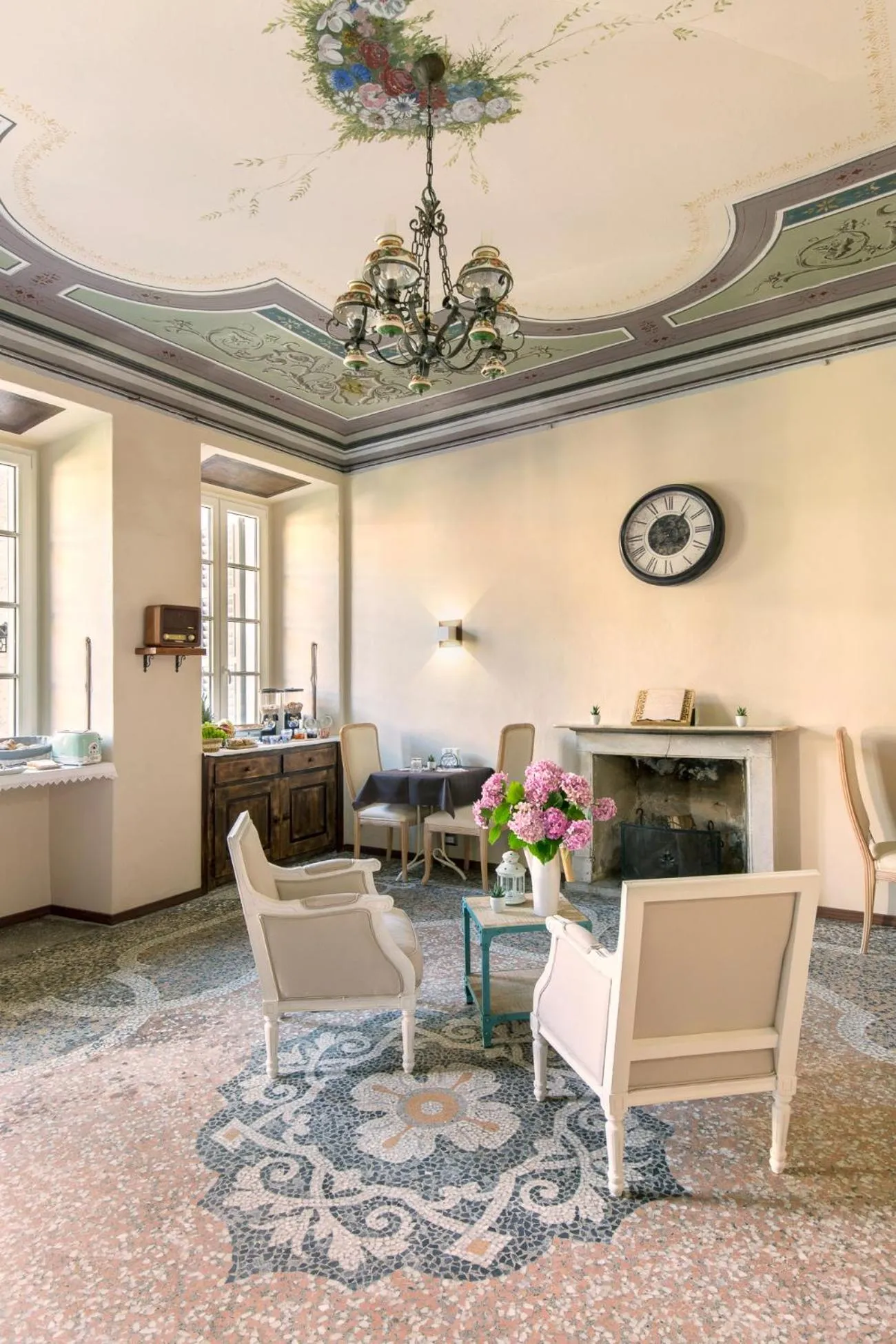 Seating area in B&B Magnolia