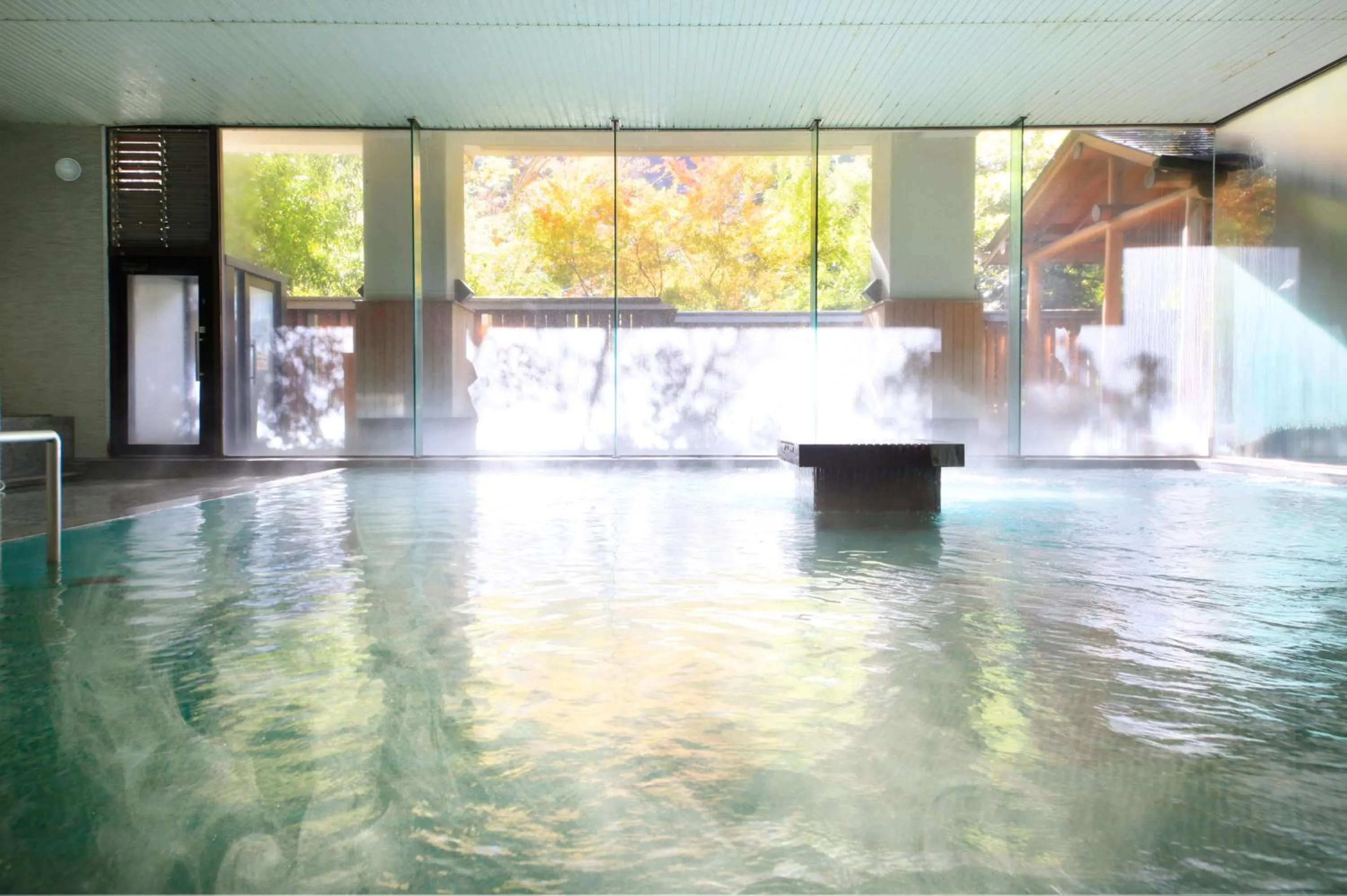 Hot Spring Bath in Hotel Okada