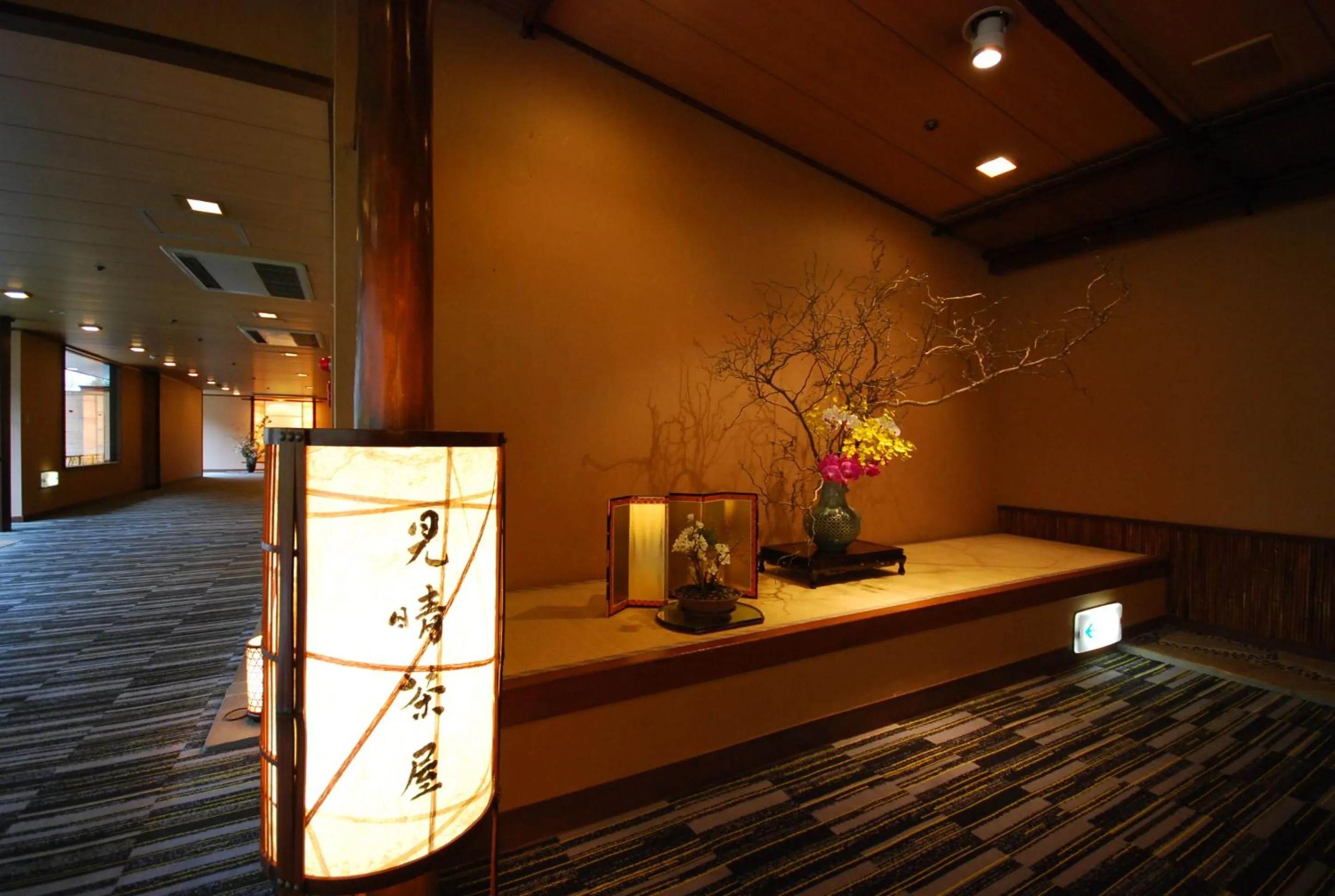 Communal lounge/ TV room in Hotel Okada