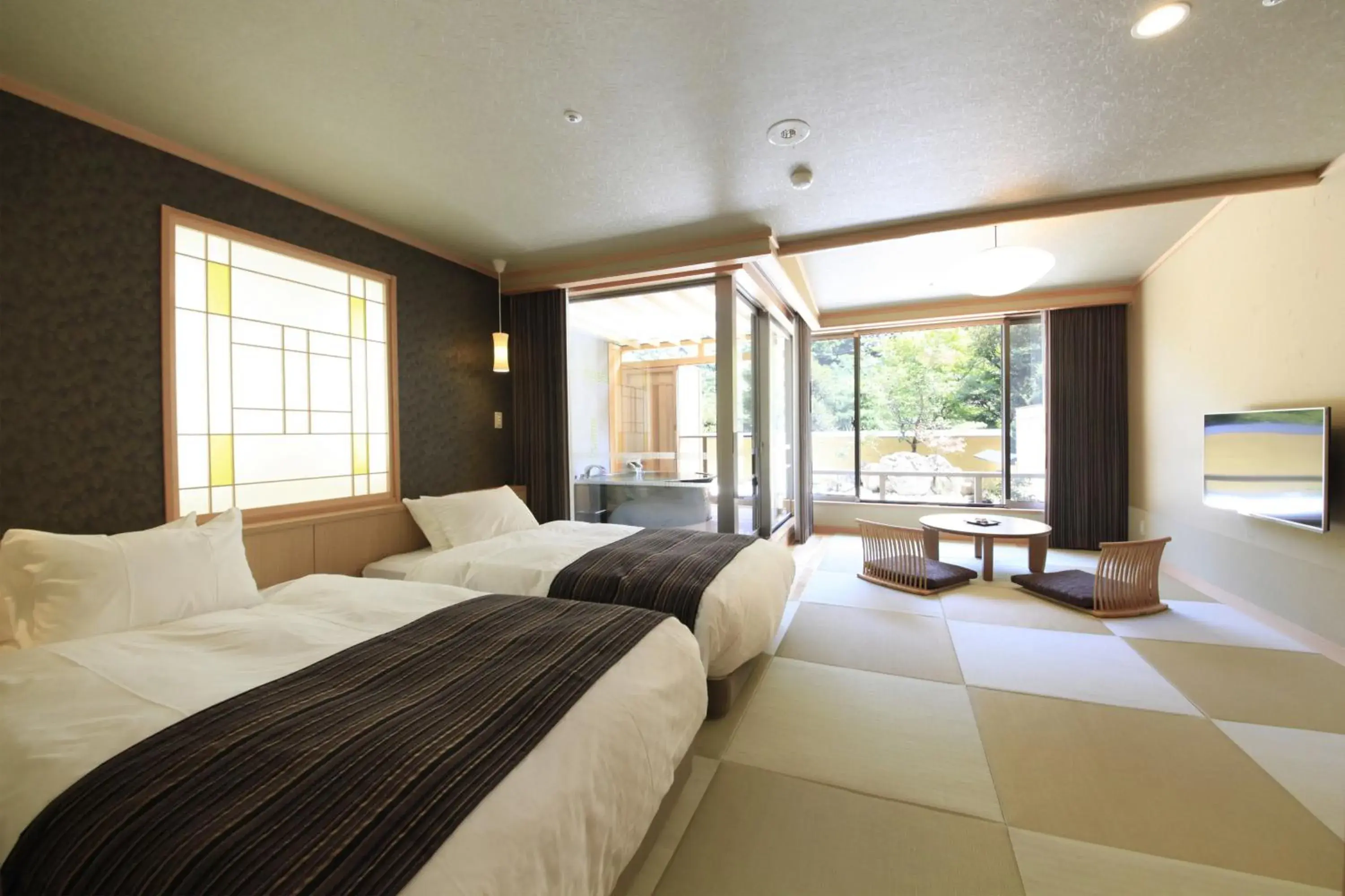 Living room, Bed in Hotel Okada Living room, Bed in Hotel Okada