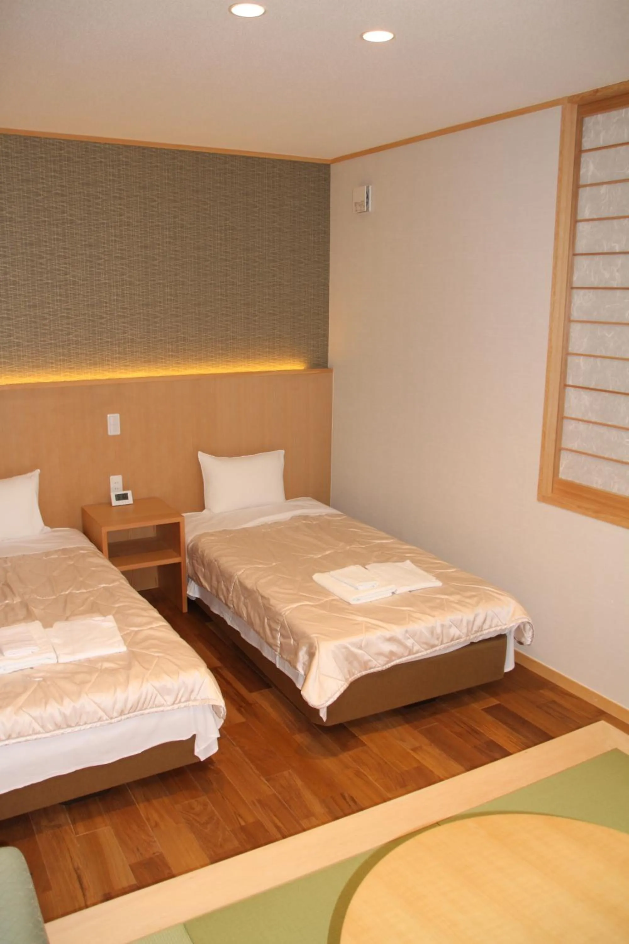 Bed in Hotel Hanakomichi