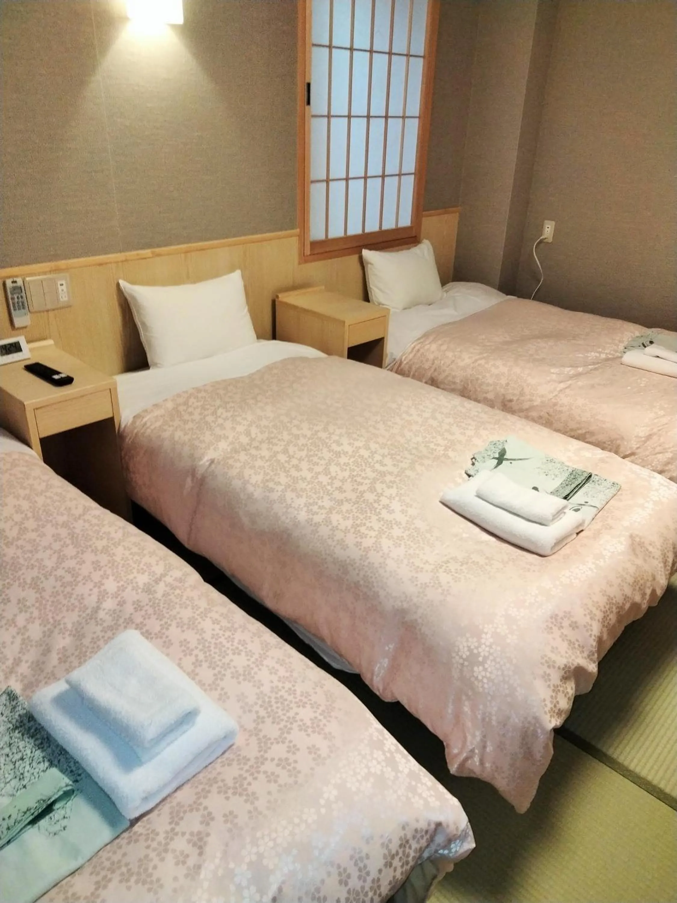 Bed in Hotel Hanakomichi